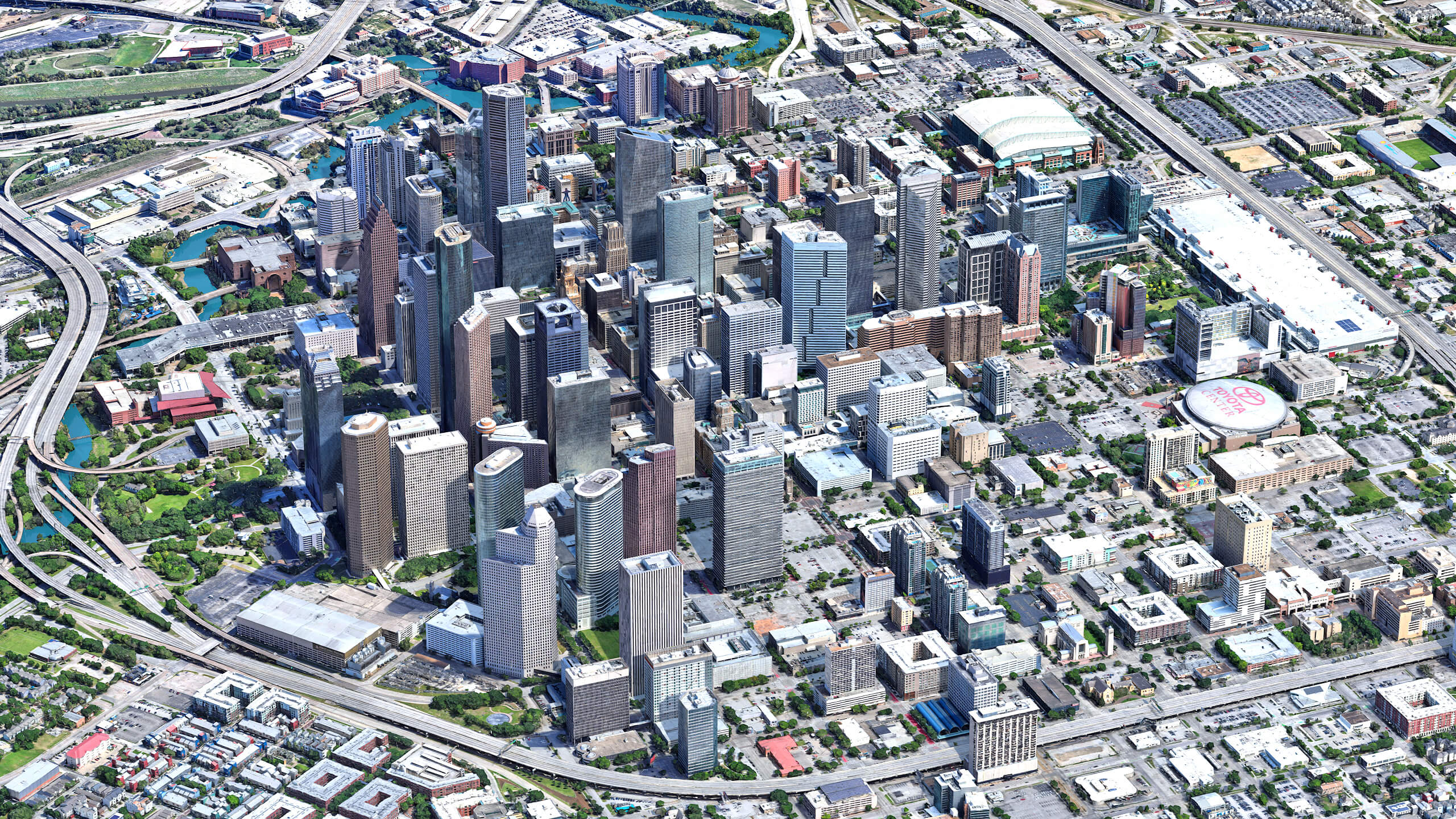 Houston 3D Scan City USA 3D Model 3D Model
