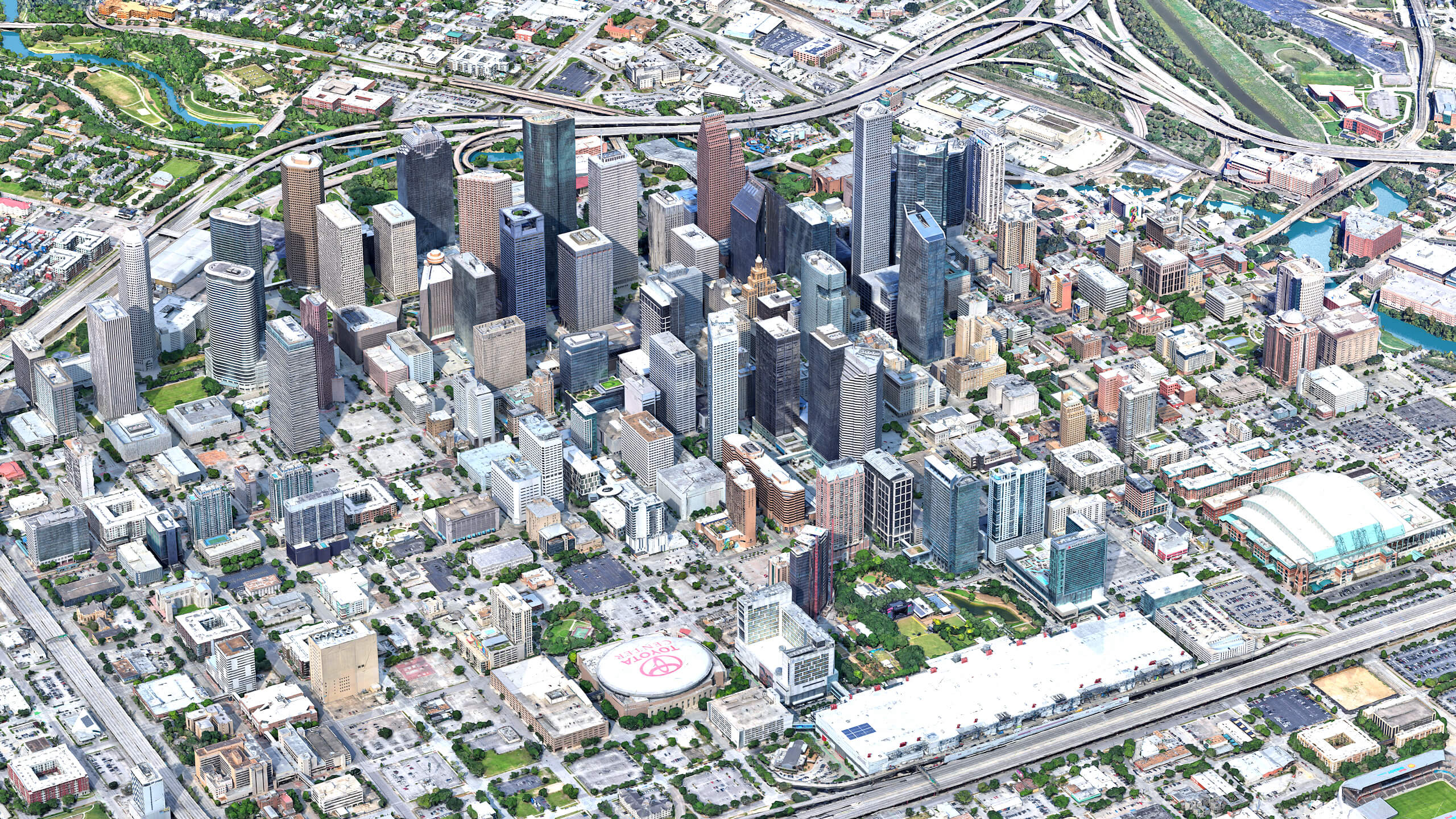 Houston 3D Scan City USA 3D Model 3D Model