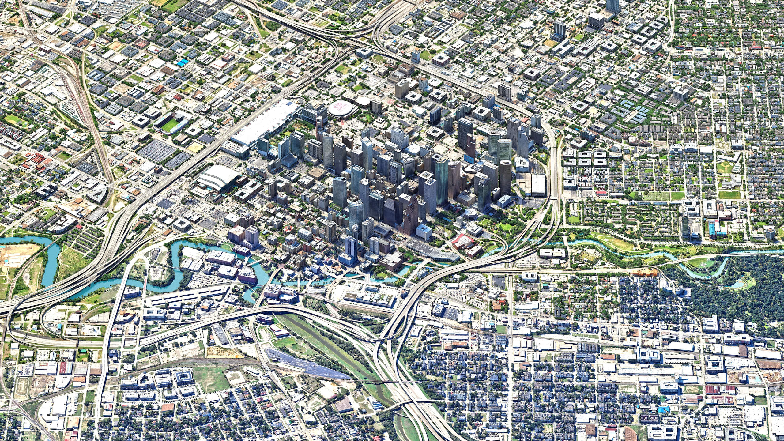 Houston 3D Scan City USA 3D Model 3D Model