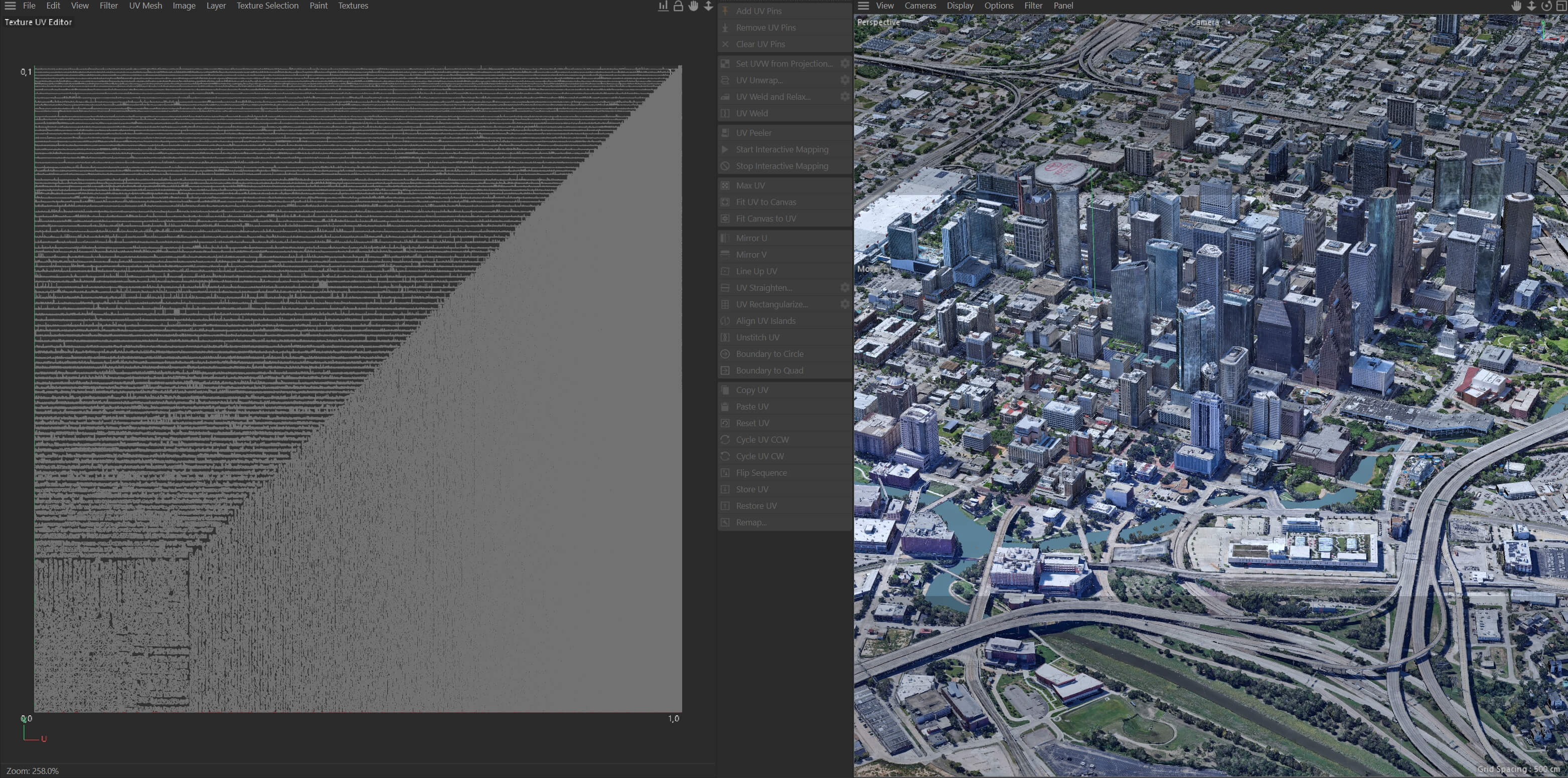 Houston 3D Scan City USA 3D Model 3D Model
