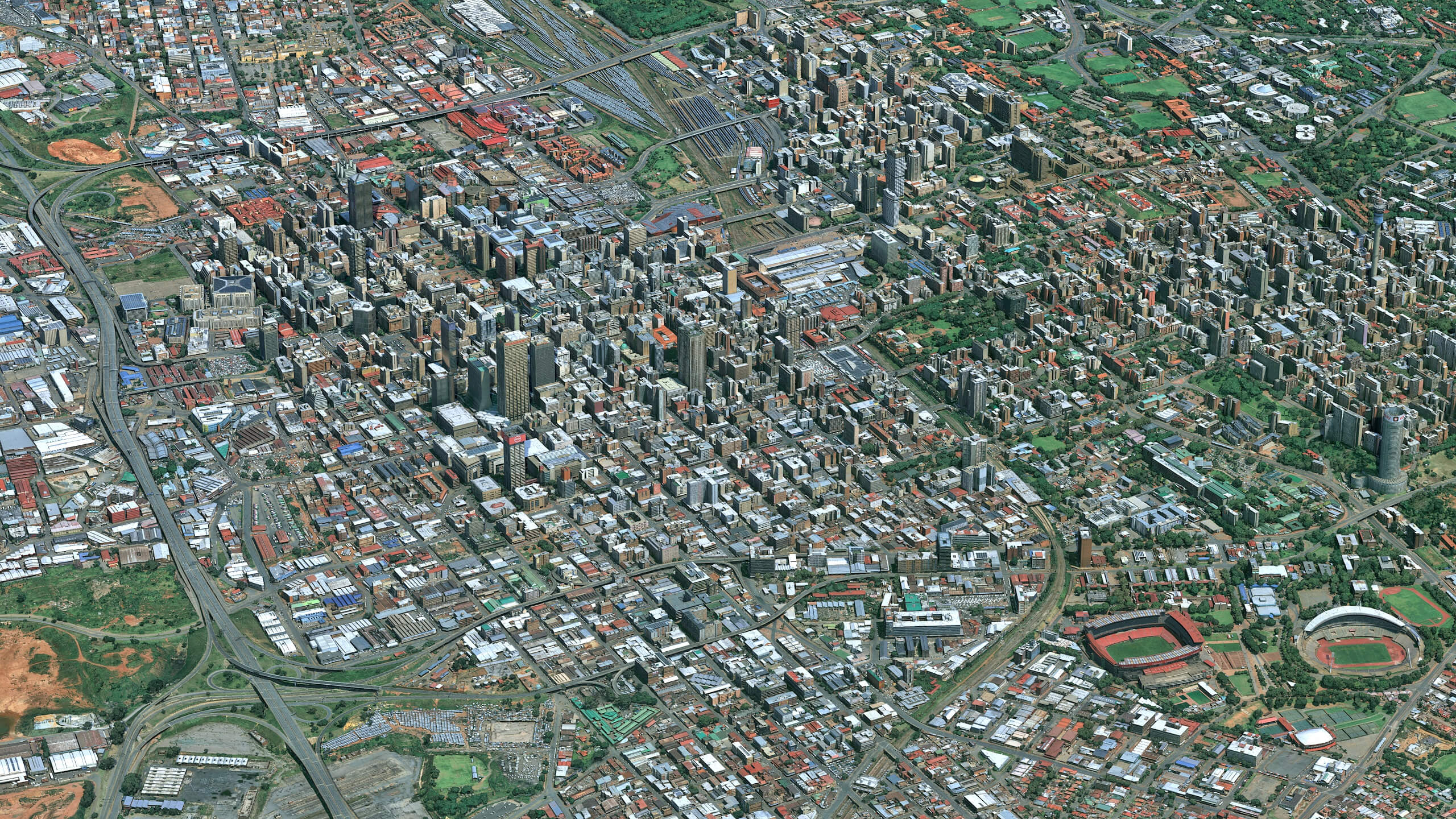 Johannesburg 3D Scan City South Africa 3D Model 3D Model