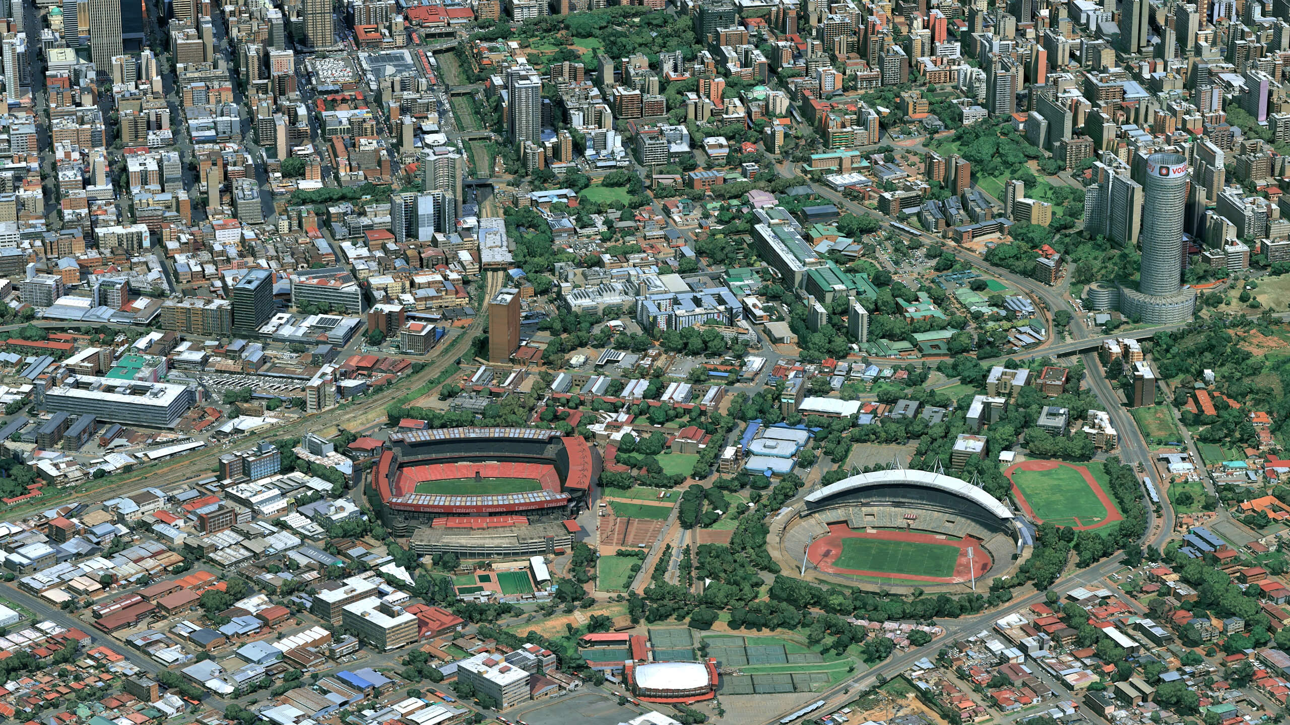 Johannesburg 3D Scan City South Africa 3D Model 3D Model