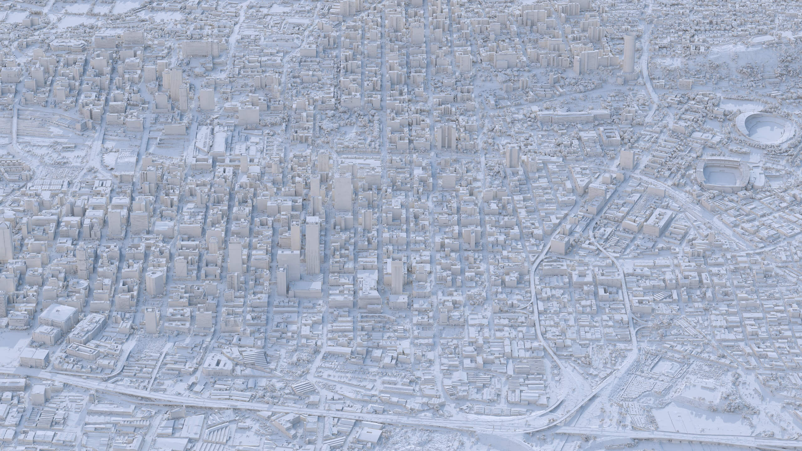 Johannesburg 3D Scan City South Africa 3D Model 3D Model