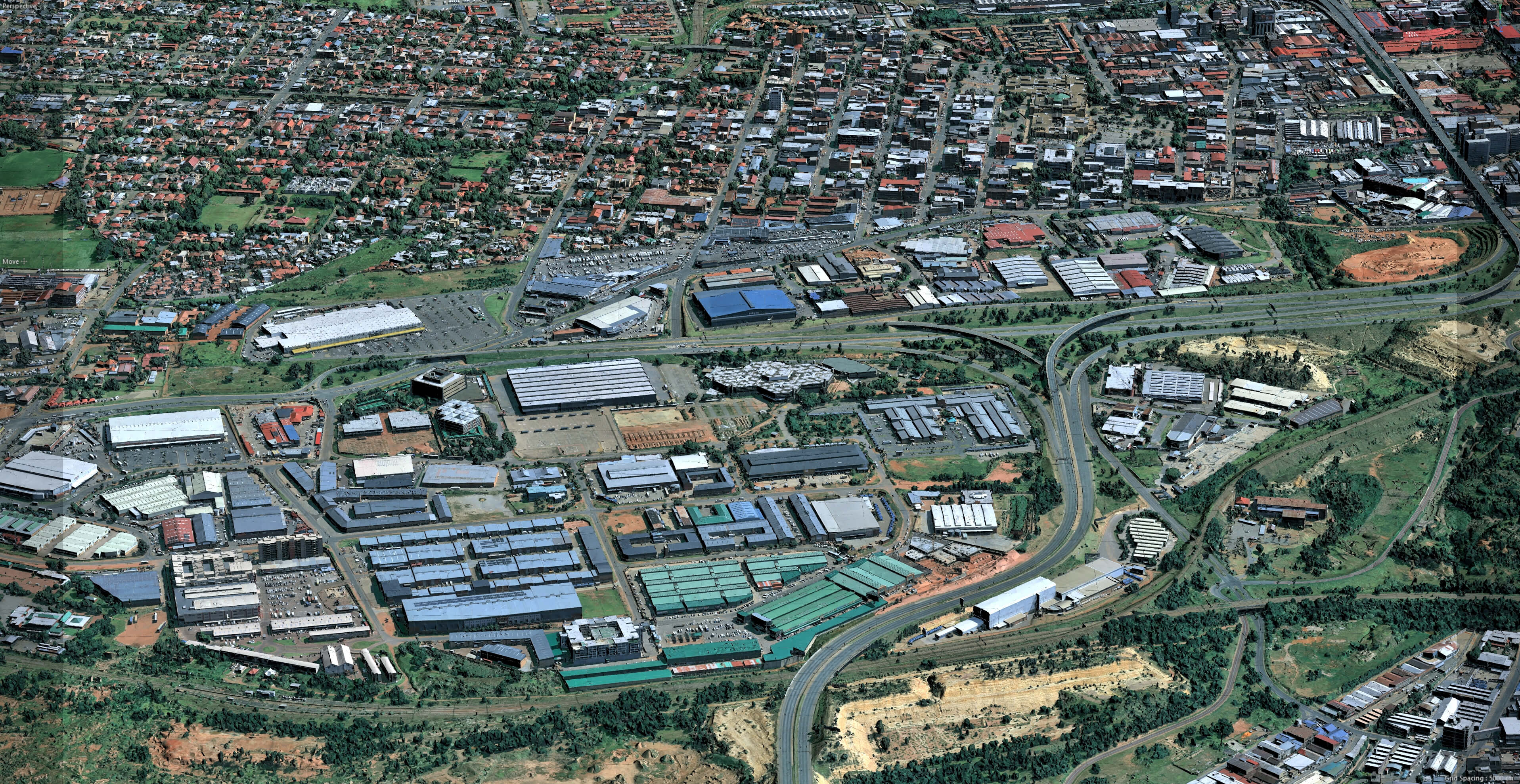 Johannesburg 3D Scan City South Africa 3D Model 3D Model