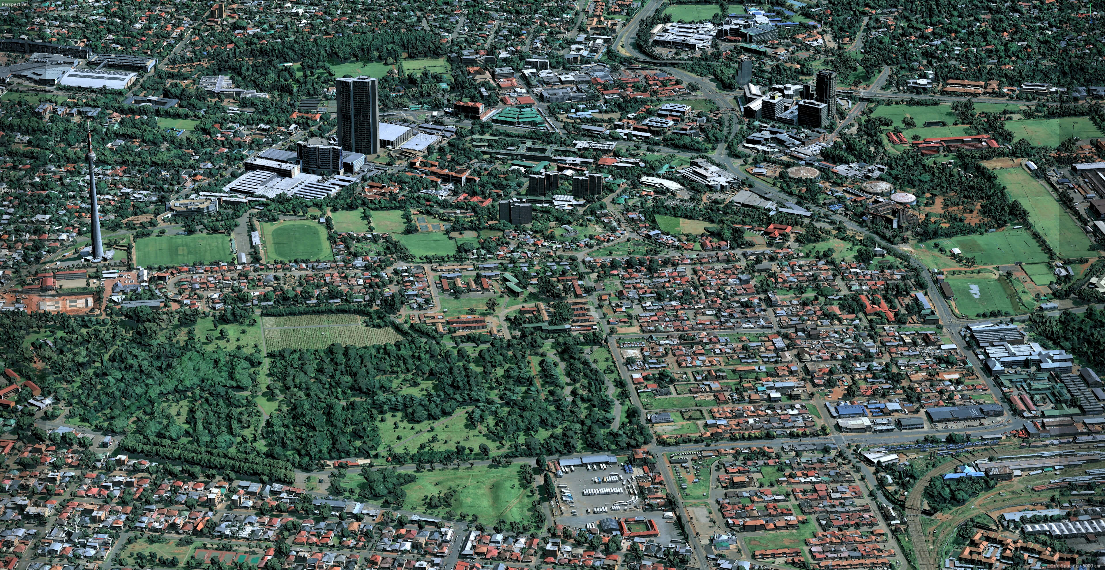 Johannesburg 3D Scan City South Africa 3D Model 3D Model