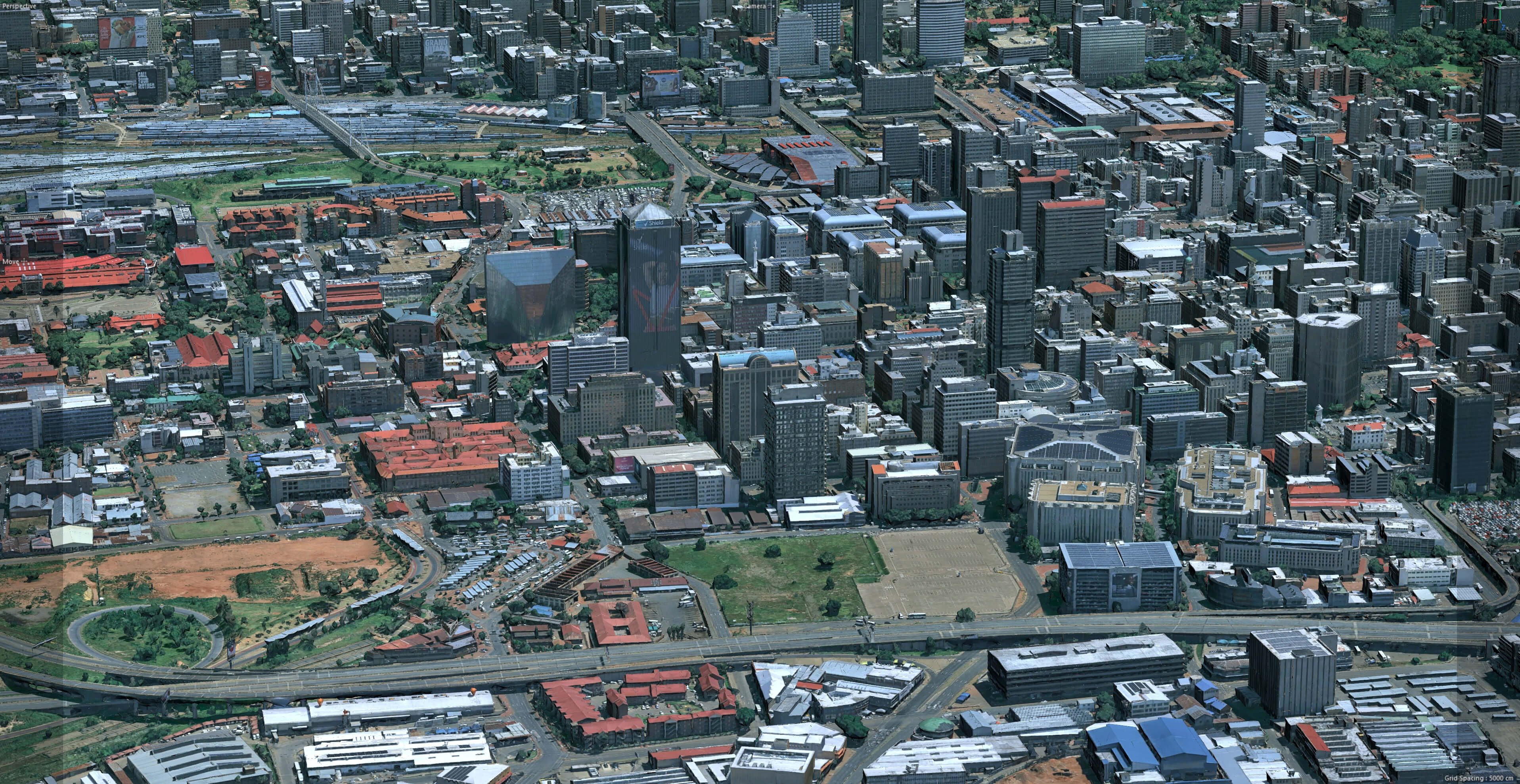 Johannesburg 3D Scan City South Africa 3D Model 3D Model