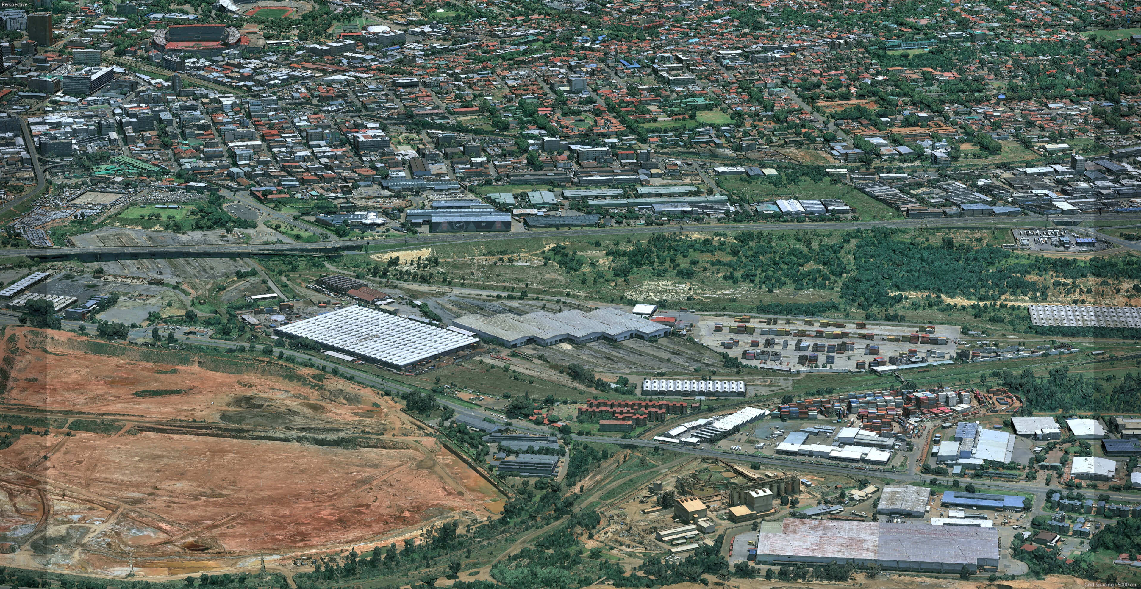 Johannesburg 3D Scan City South Africa 3D Model 3D Model