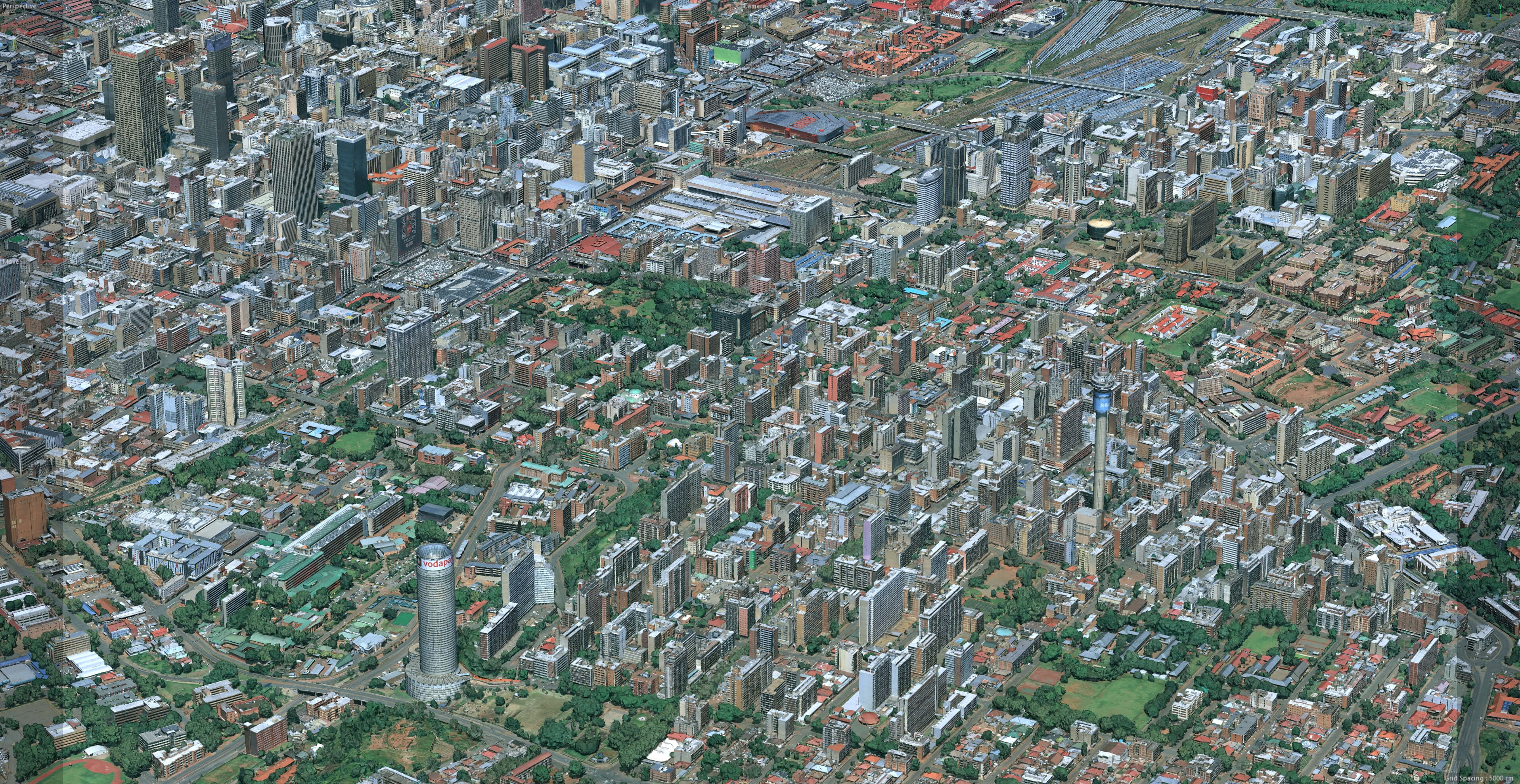 Johannesburg 3D Scan City South Africa 3D Model 3D Model