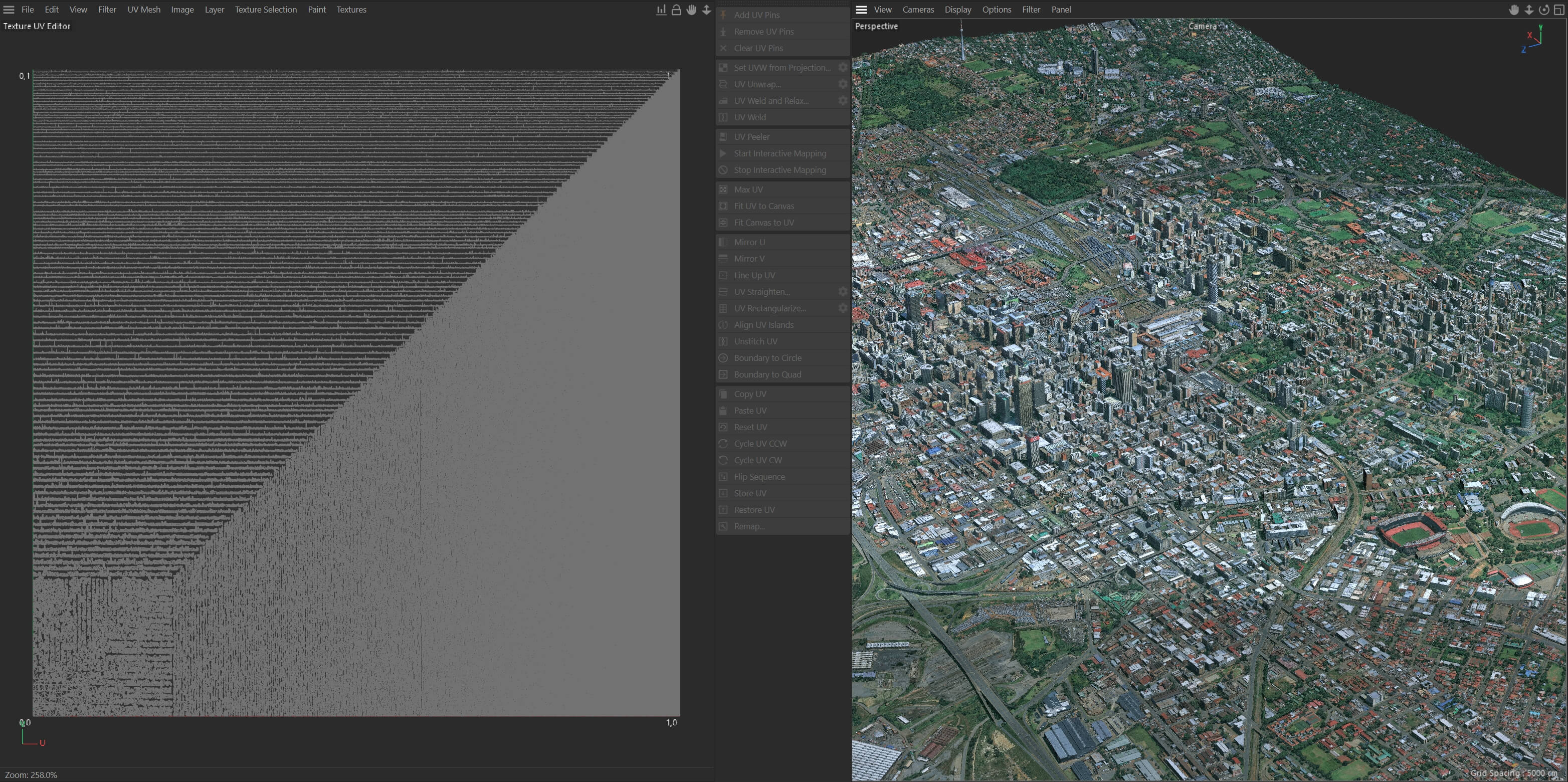 Johannesburg 3D Scan City South Africa 3D Model 3D Model