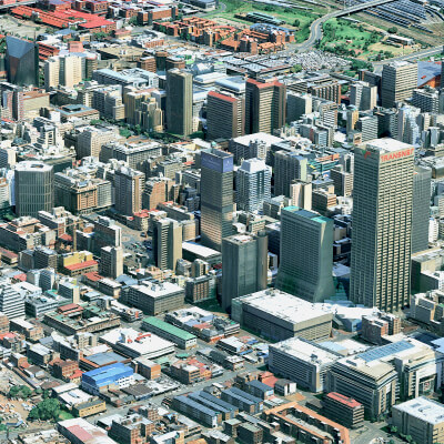 Johannesburg 3D Scan City South Africa 3D Model