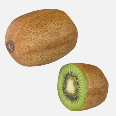 Kiwi Fruit 3d model