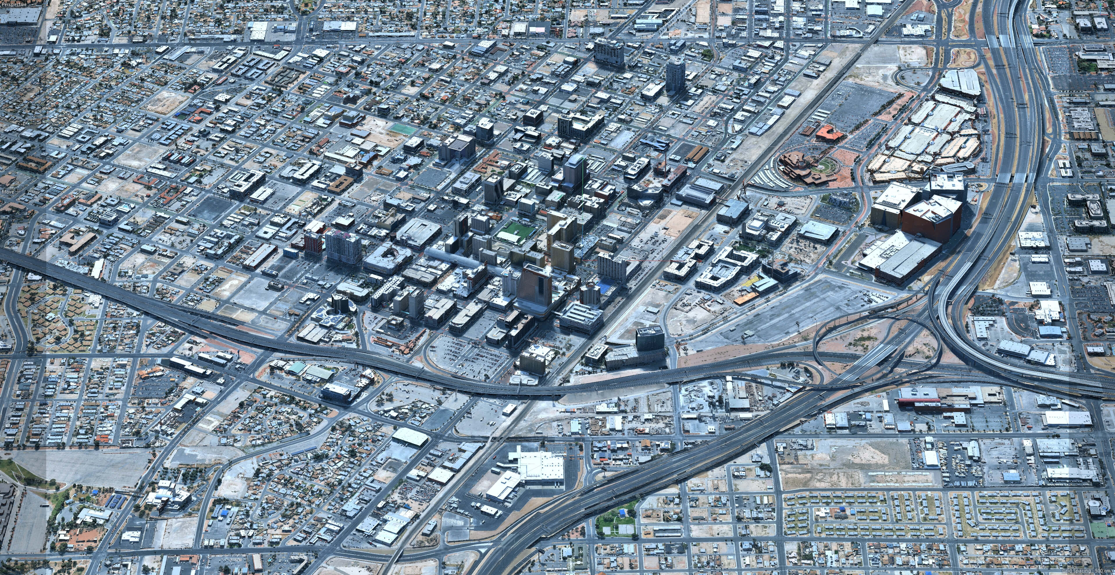 Las Vegas Downtown 3D Scan USA 3D Model 3D Model