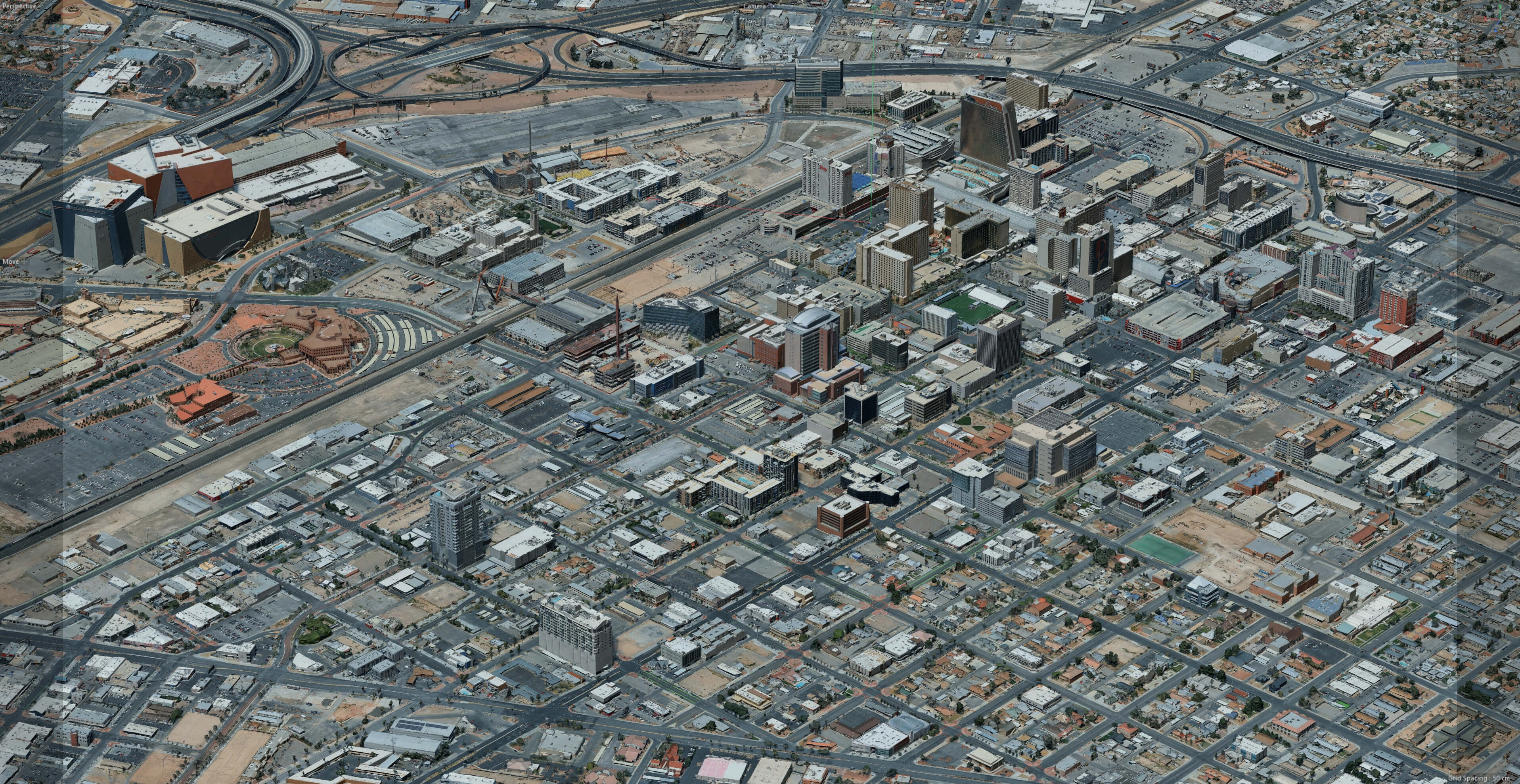 Las Vegas Downtown 3D Scan USA 3D Model 3D Model