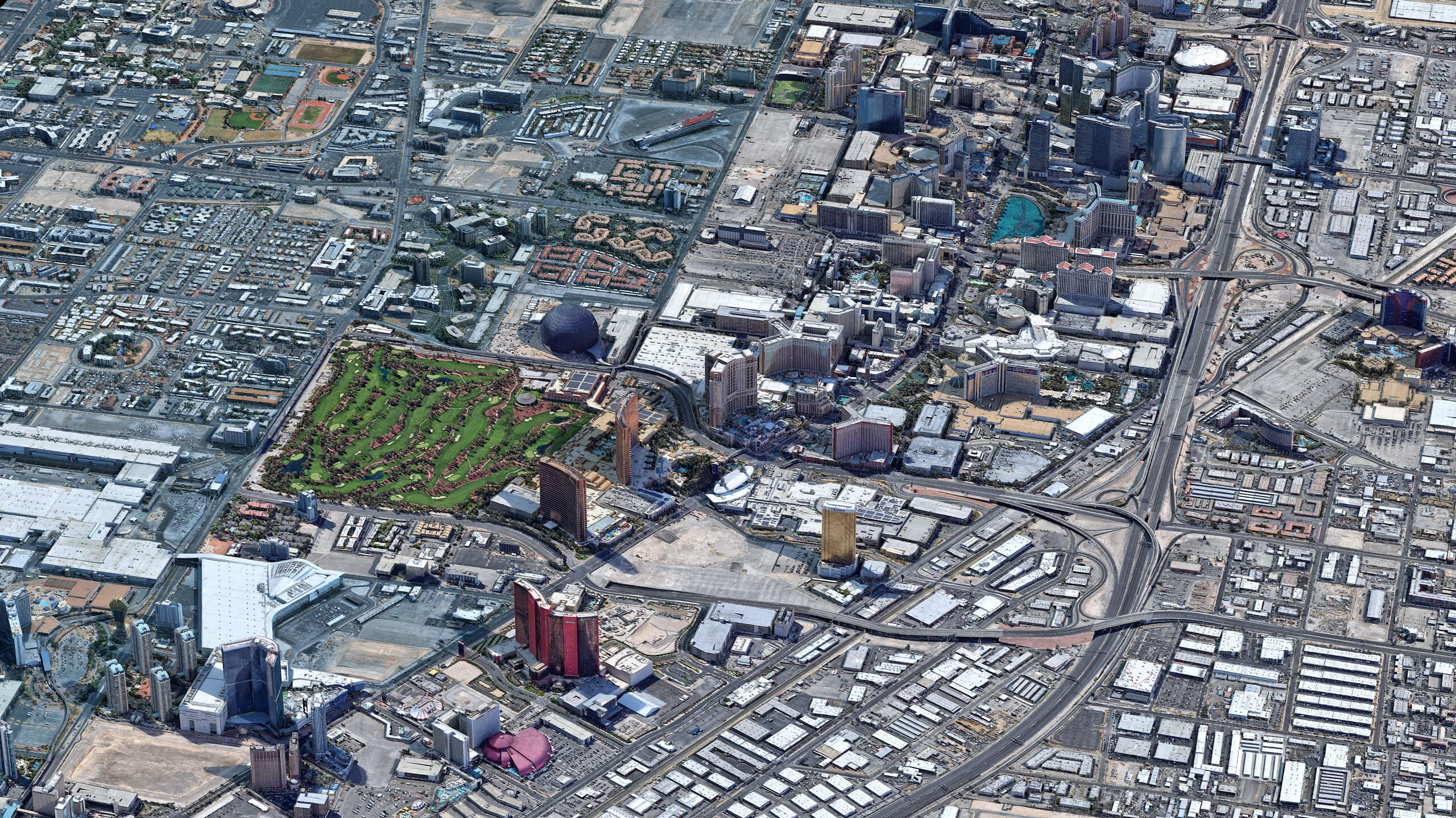 Las Vegas Strip 3D Scan USA 3D Model 3D Model
