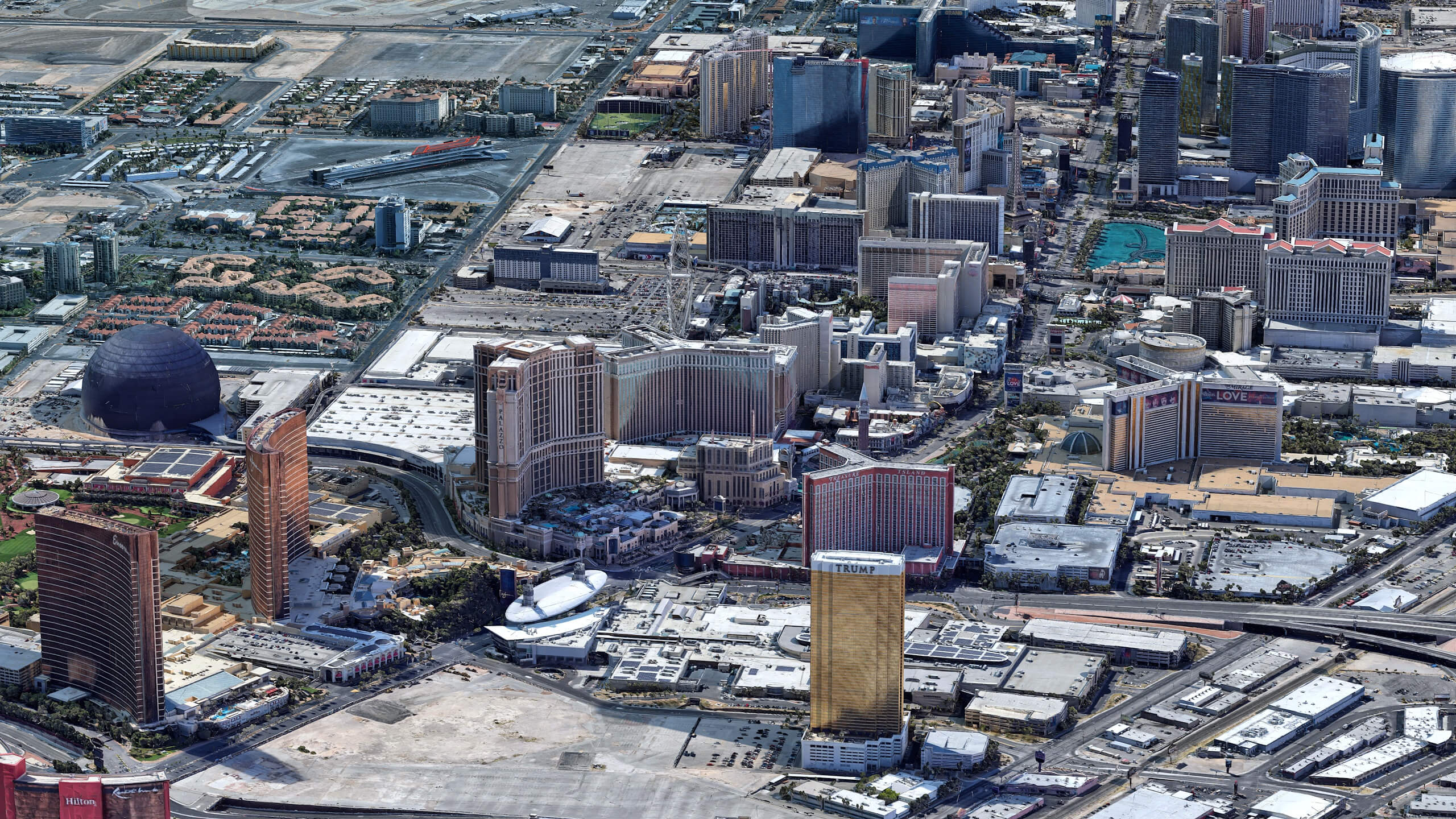 Las Vegas Strip 3D Scan USA 3D Model 3D Model