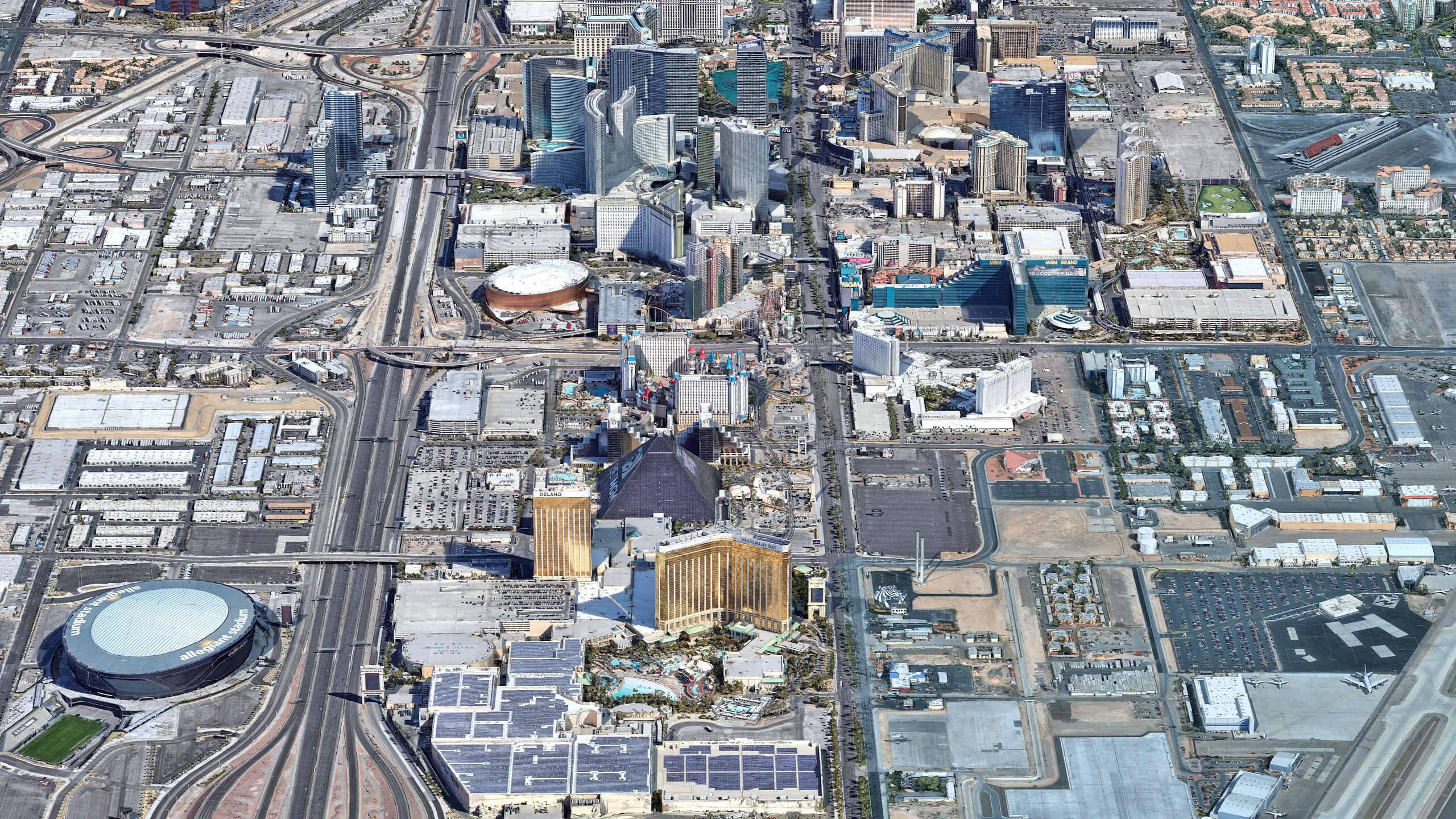 Las Vegas Strip 3D Scan USA 3D Model 3D Model