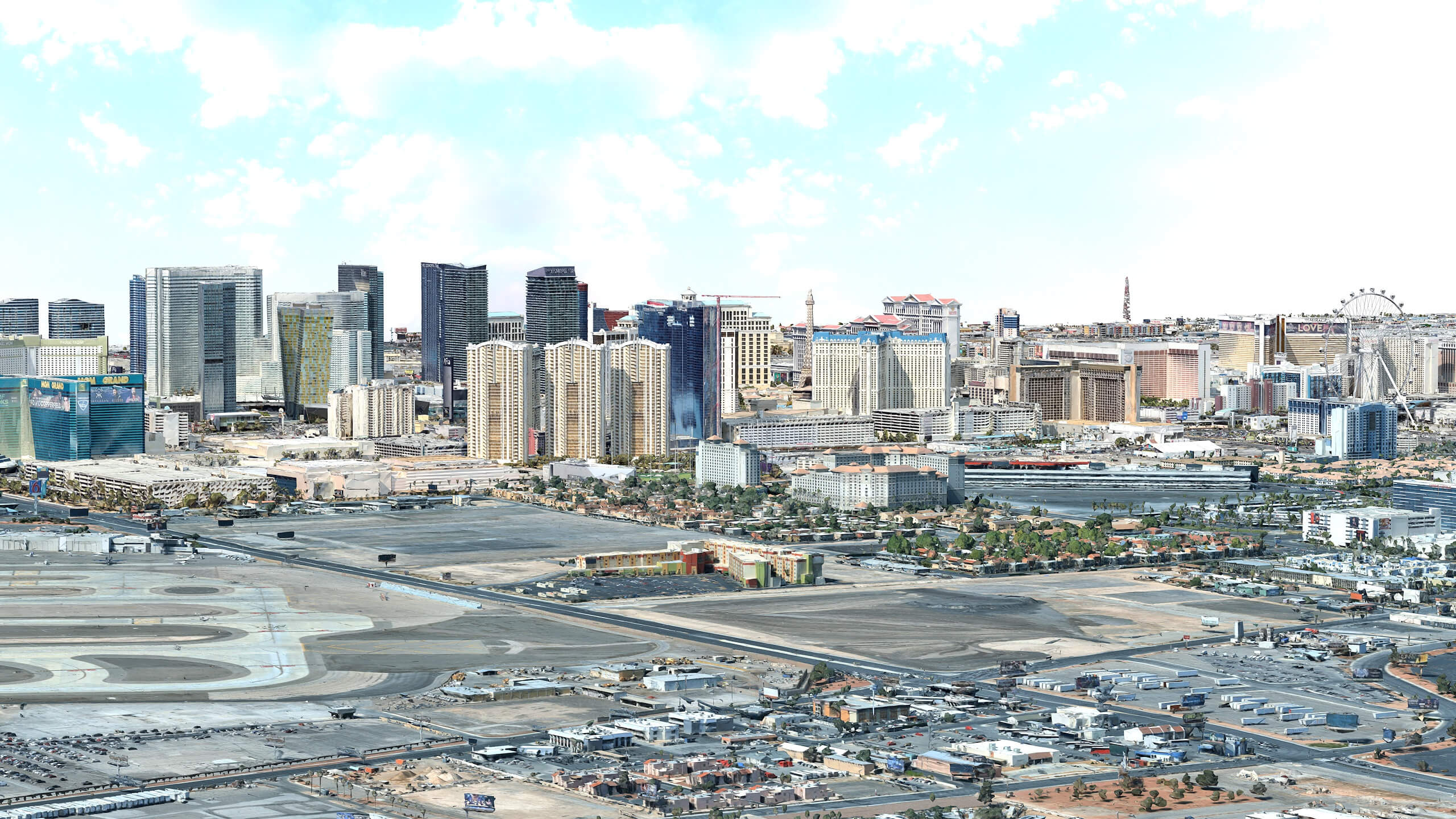 Las Vegas Strip 3D Scan USA 3D Model 3D Model