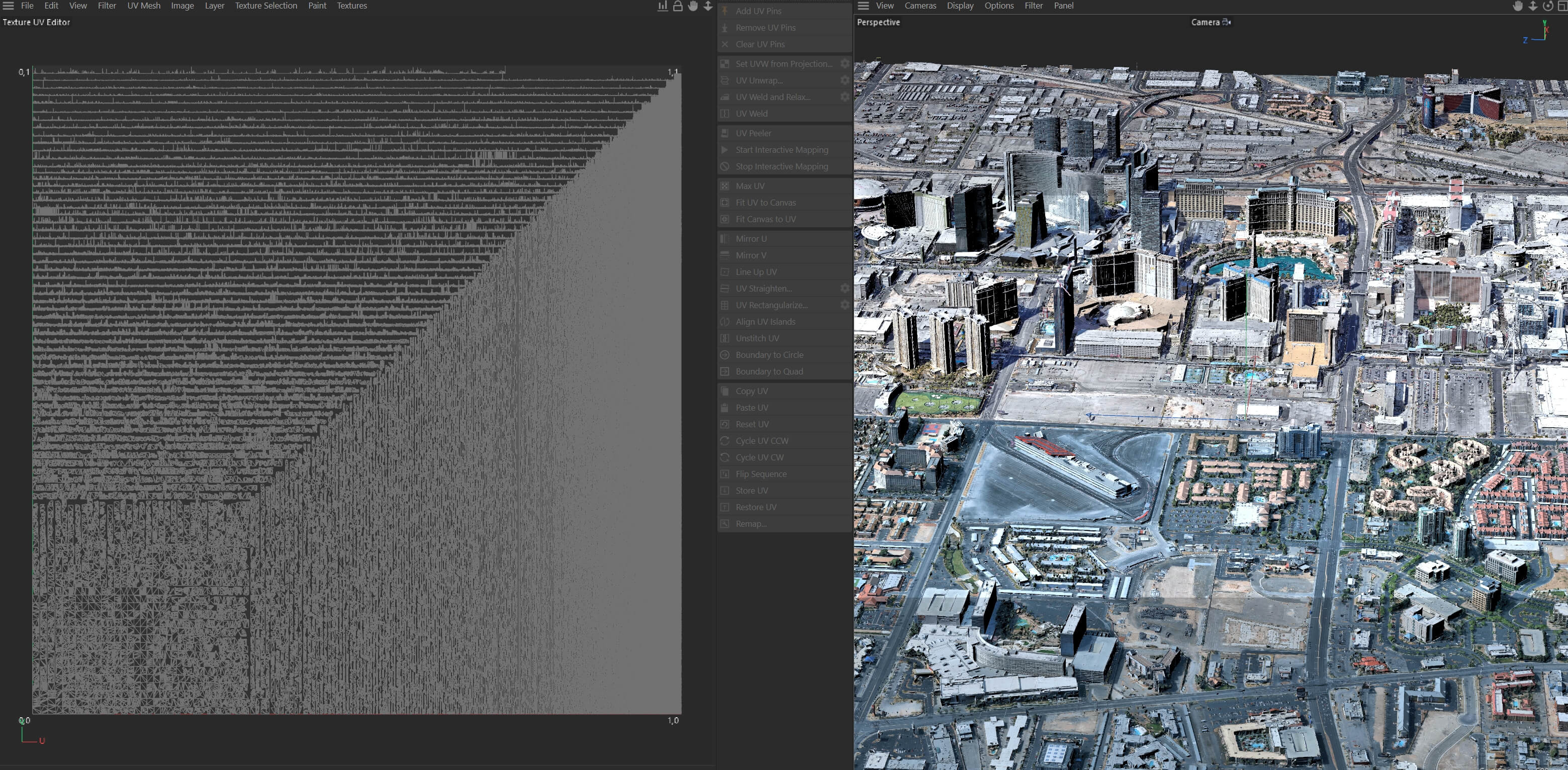 Las Vegas Strip 3D Scan USA 3D Model 3D Model