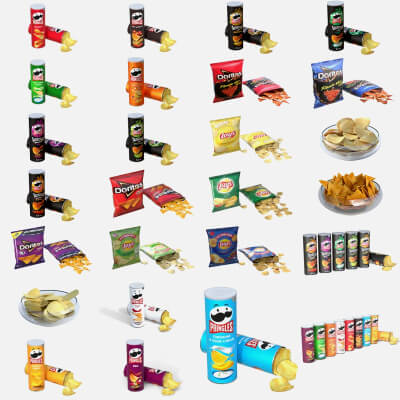 Lays Doritos and Pringles Collection