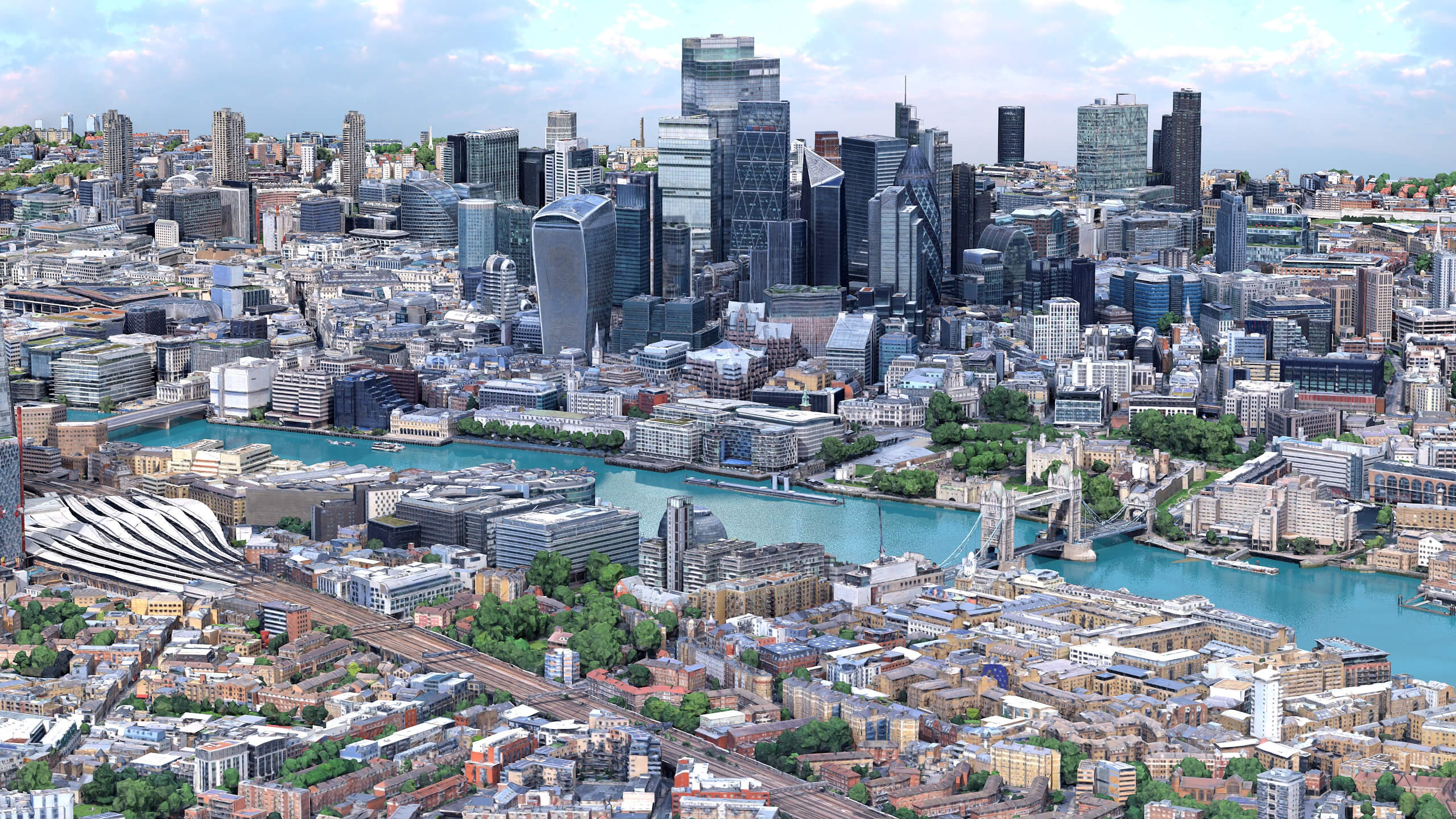 London 3D Scan City 3D Model 3D Model