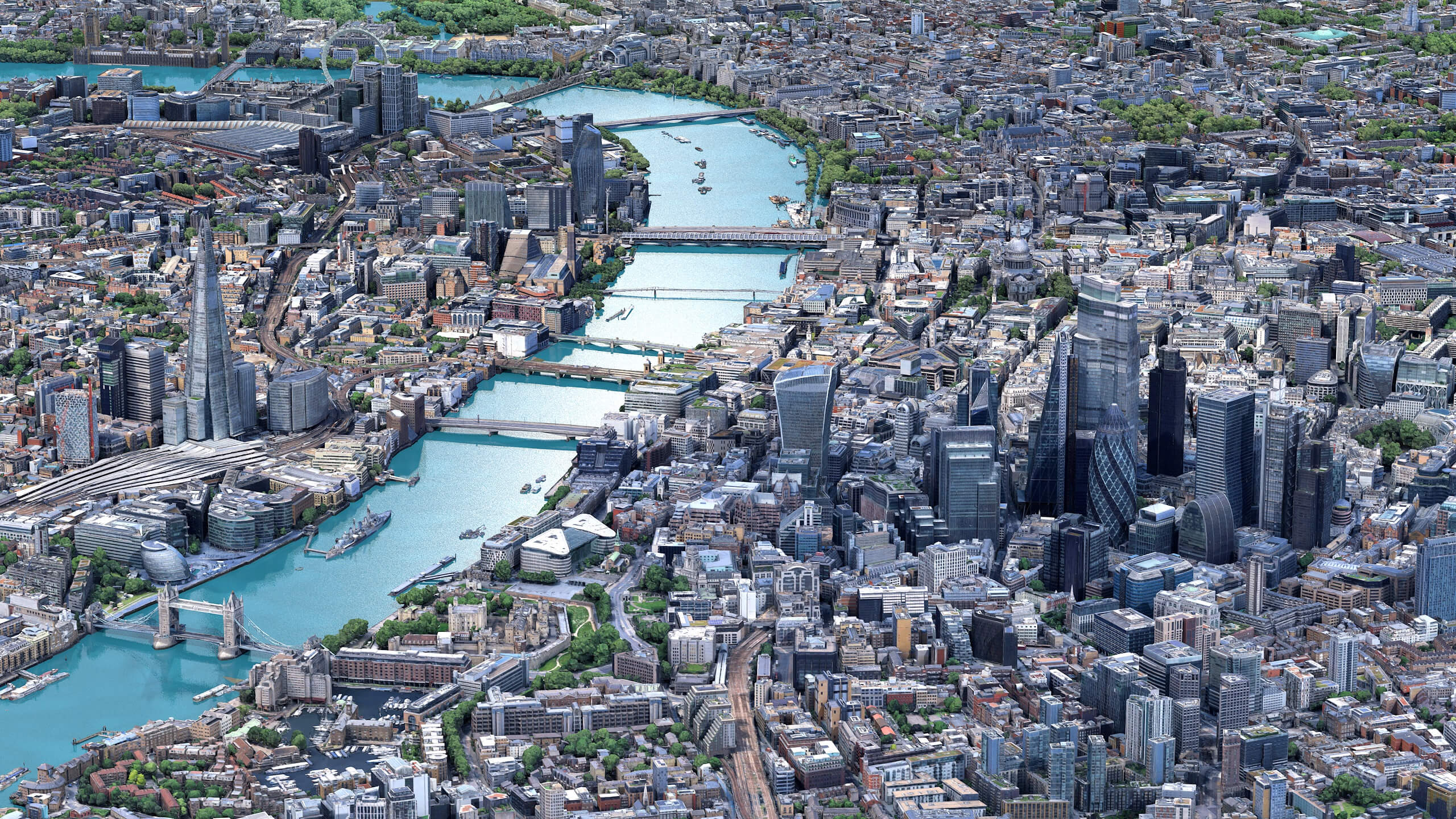 London 3D Scan City 3D Model 3D Model