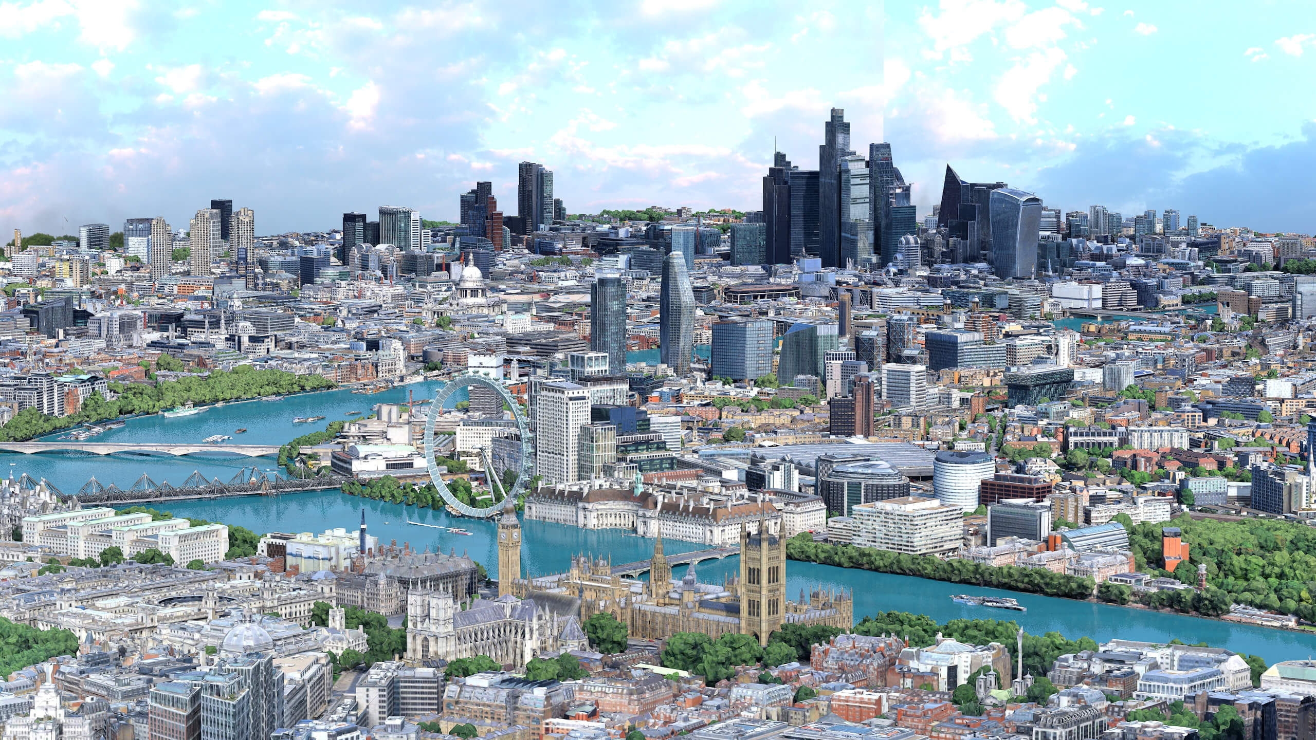 London 3D Scan City 3D Model 3D Model