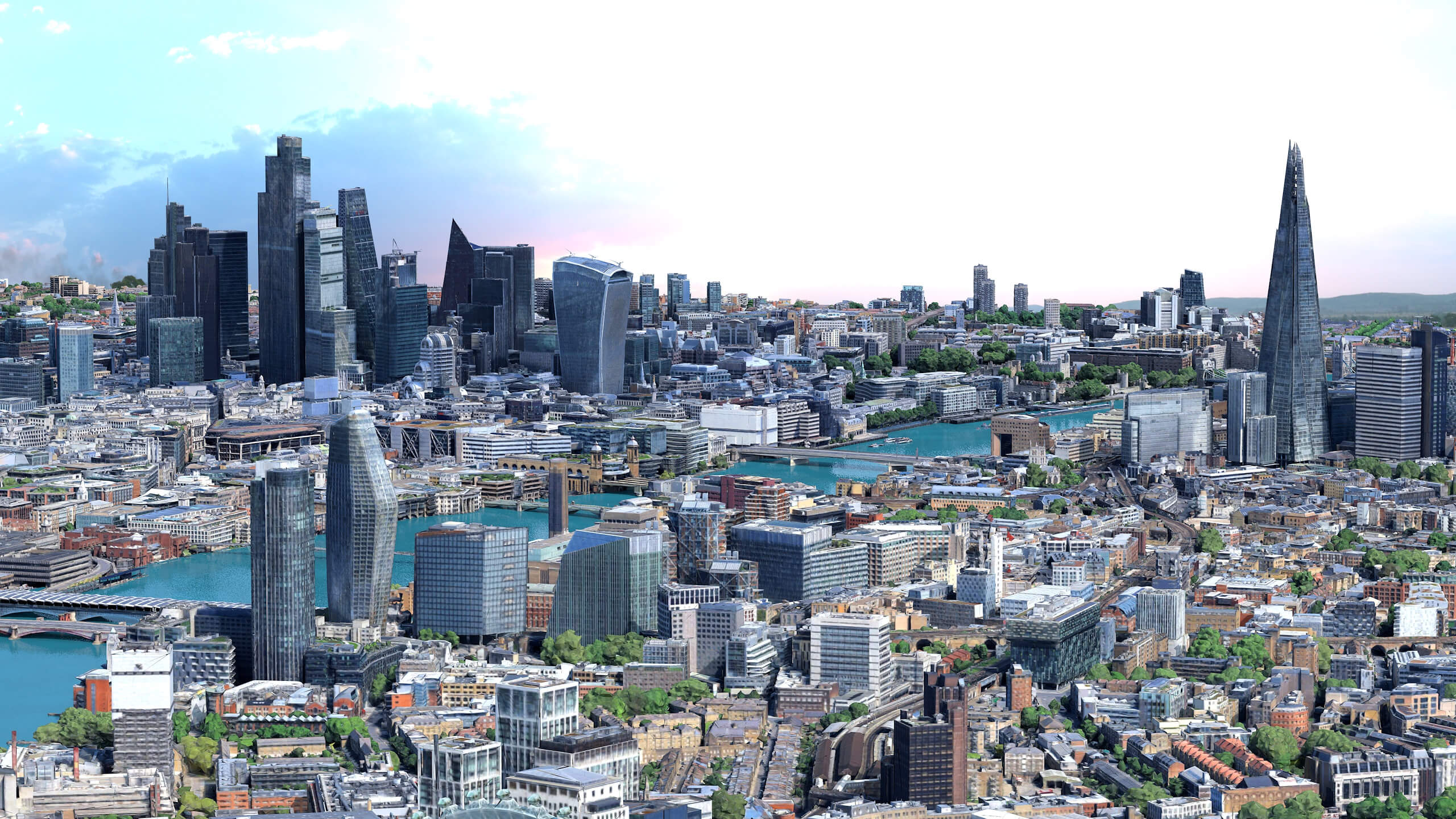 London 3D Scan City 3D Model 3D Model