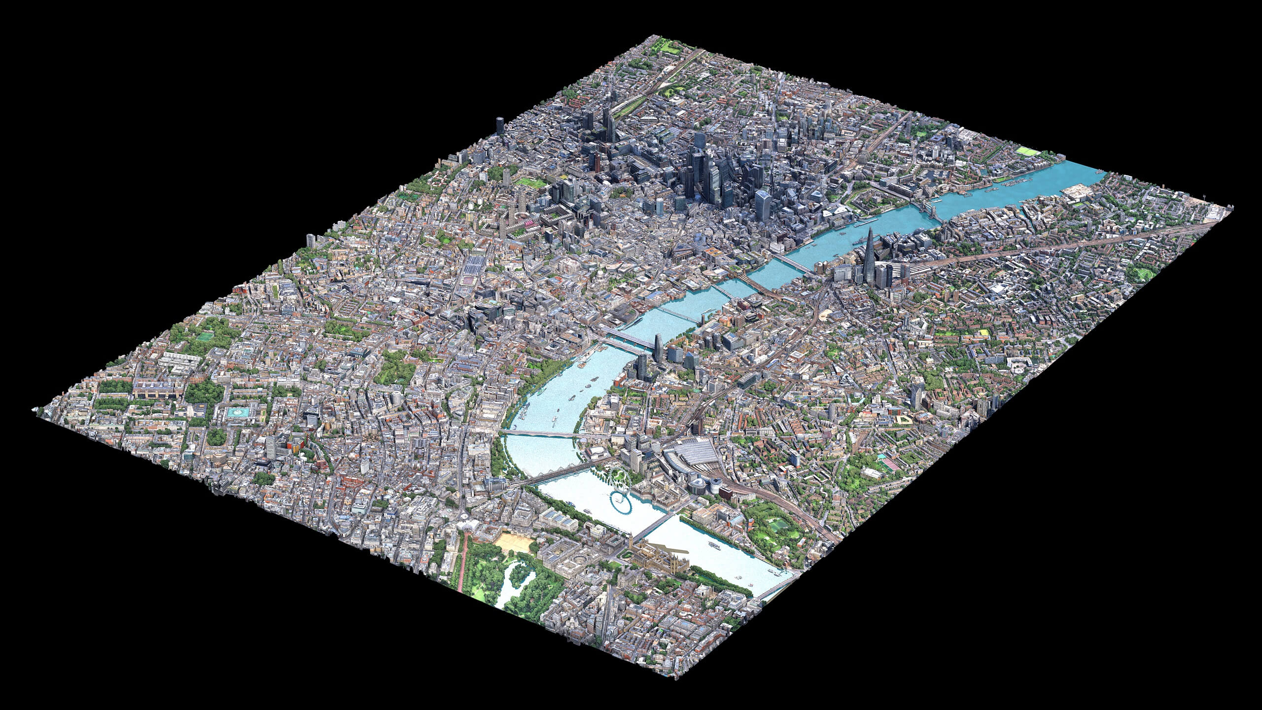 London 3D Scan City 3D Model 3D Model