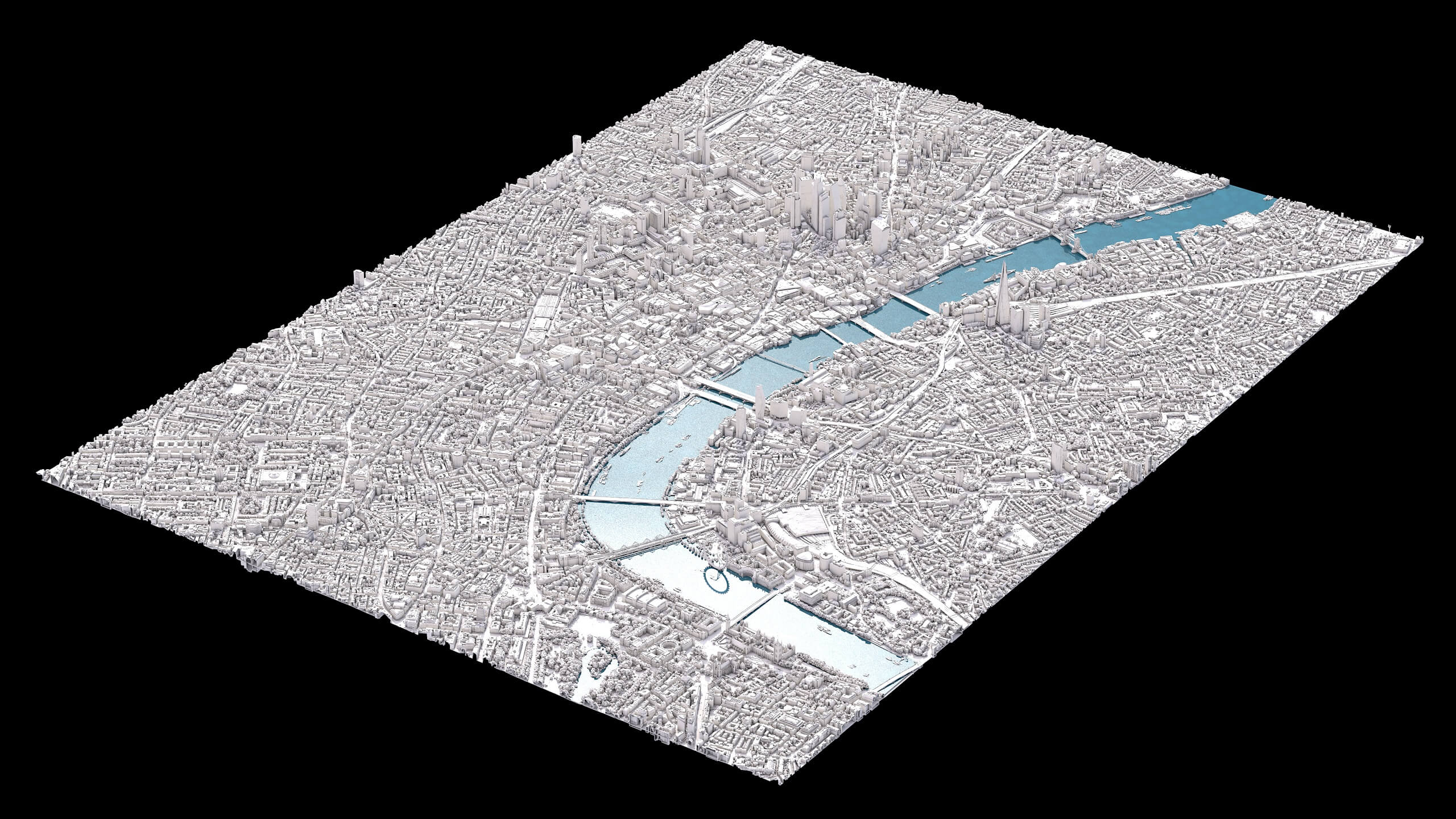 London 3D Scan City 3D Model 3D Model
