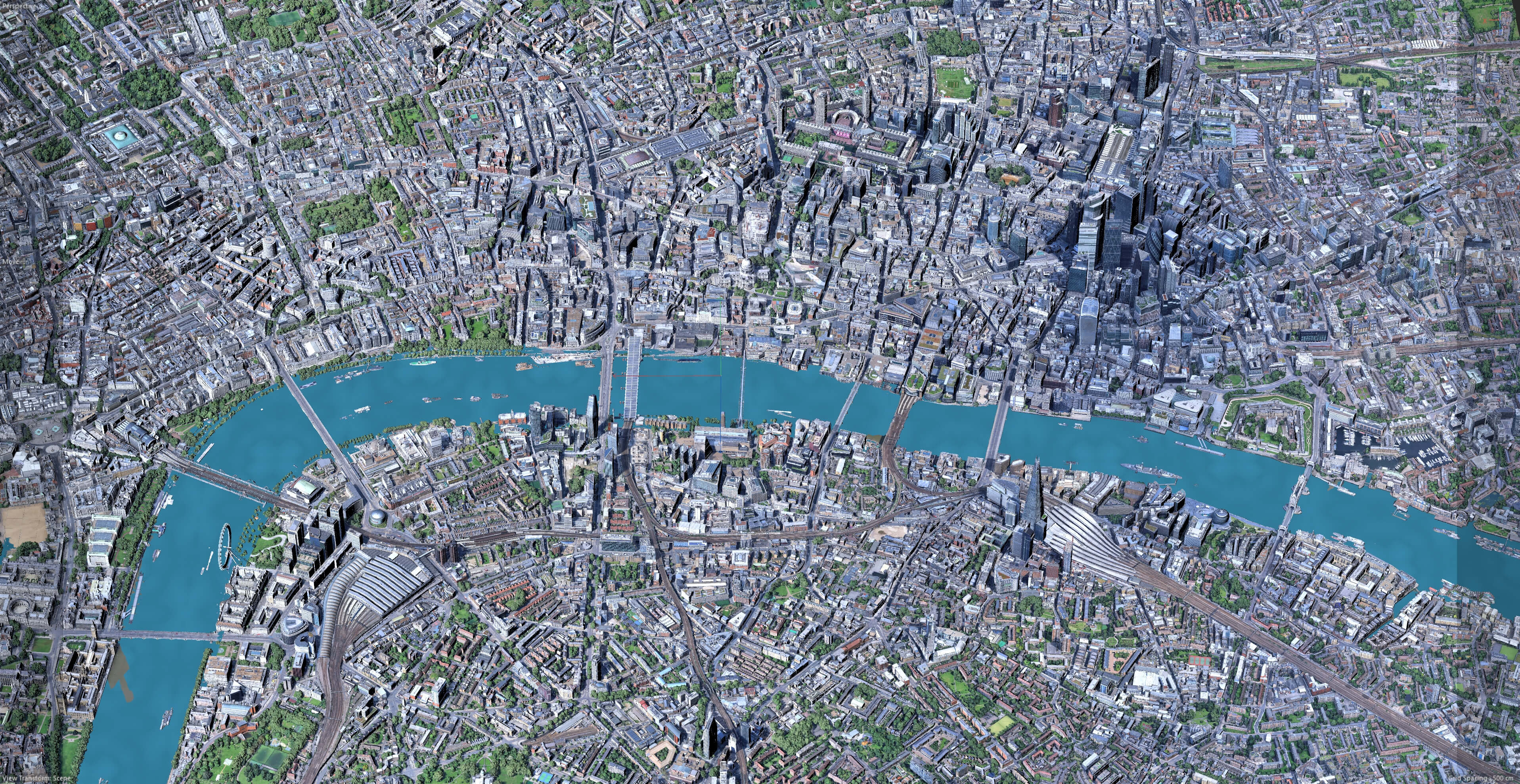 London 3D Scan City 3D Model 3D Model