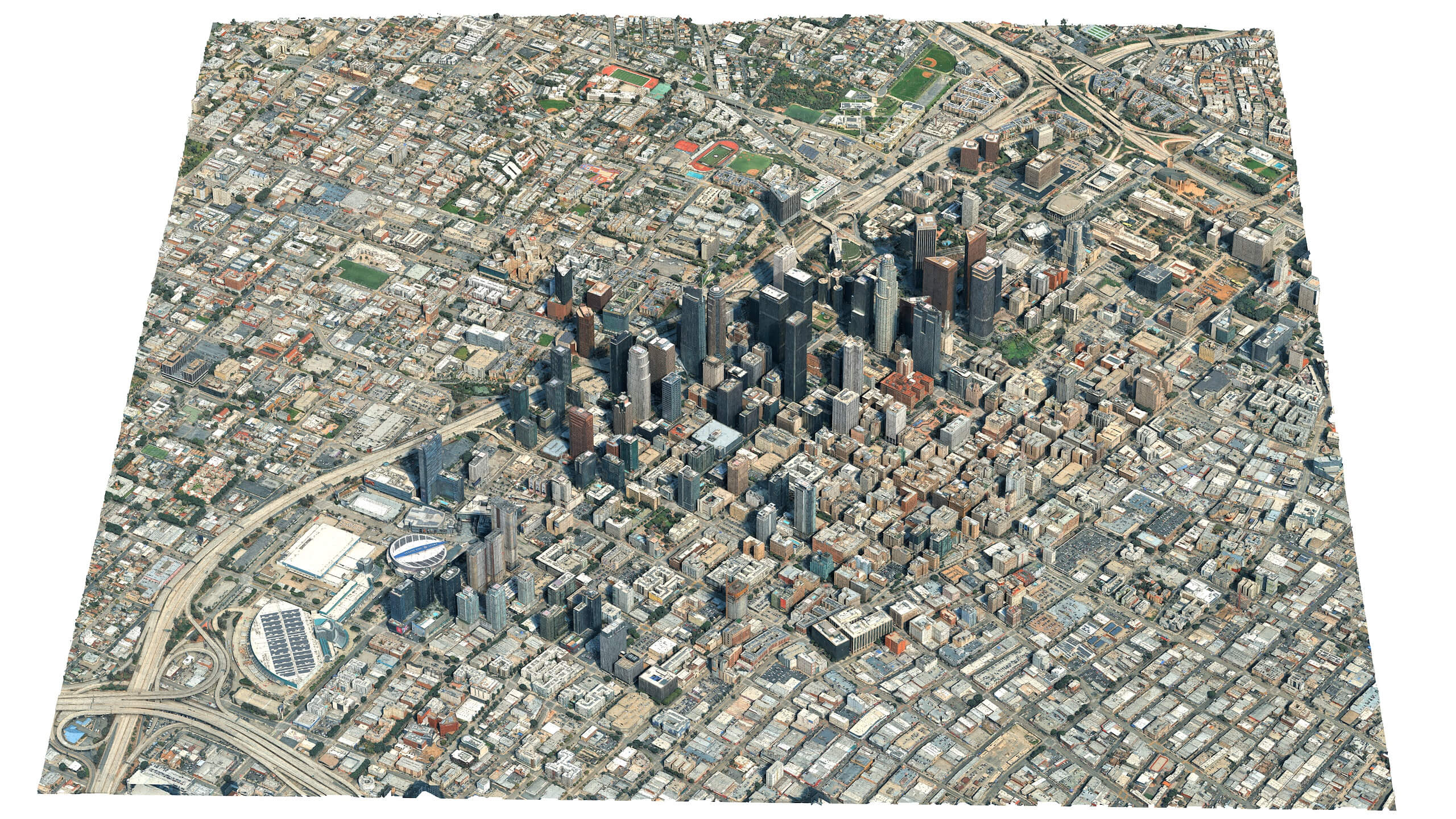 Los Angeles City 3D Scan USA 3D Model 3D Model