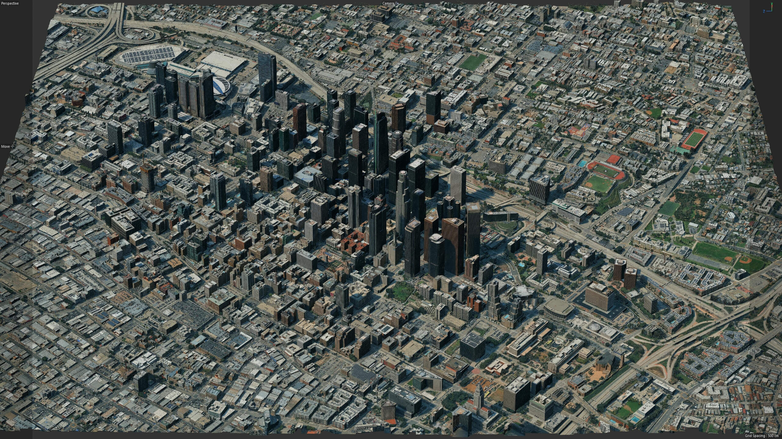 Los Angeles City 3D Scan USA 3D Model 3D Model