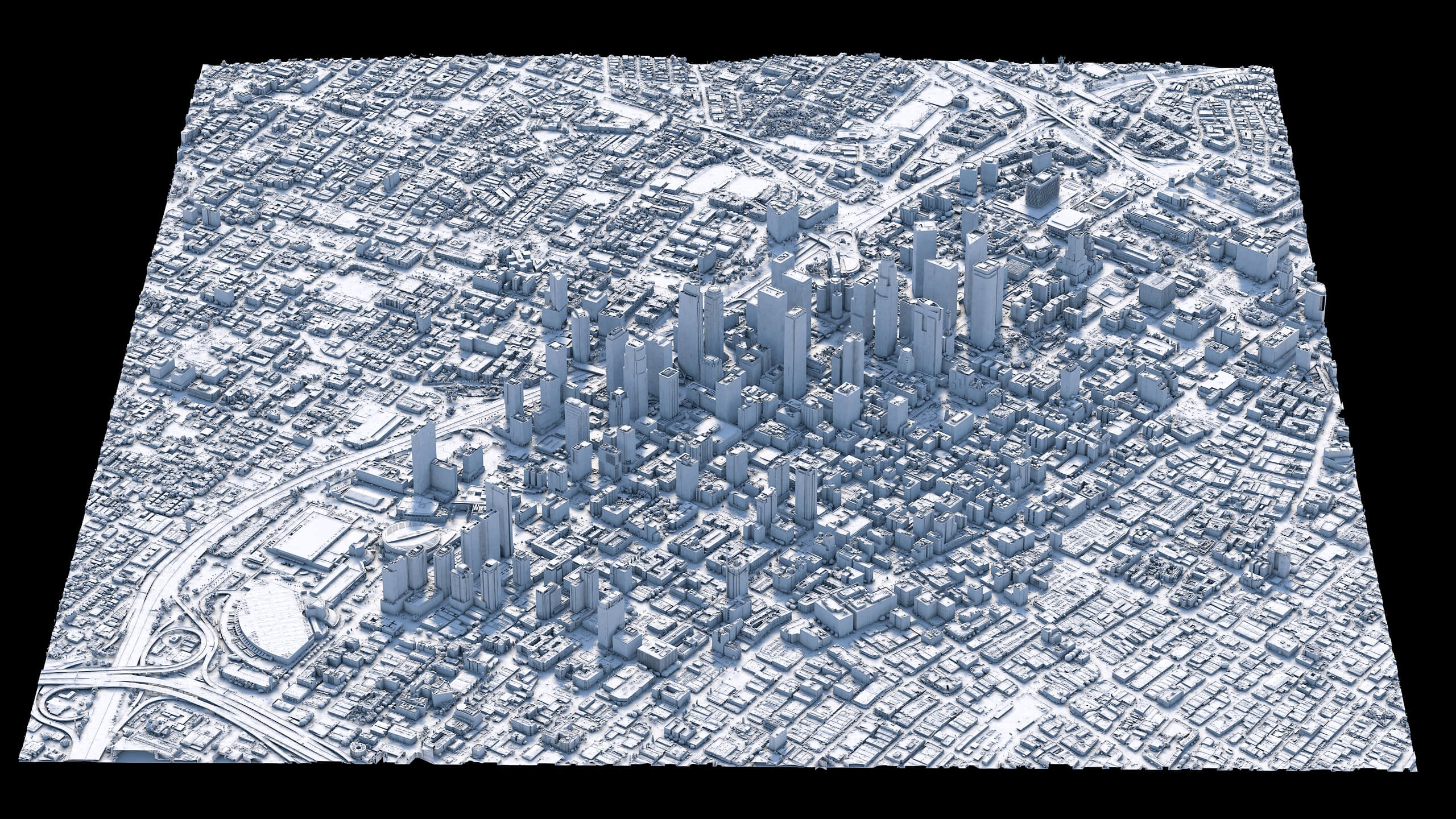 Los Angeles City 3D Scan USA 3D Model 3D Model