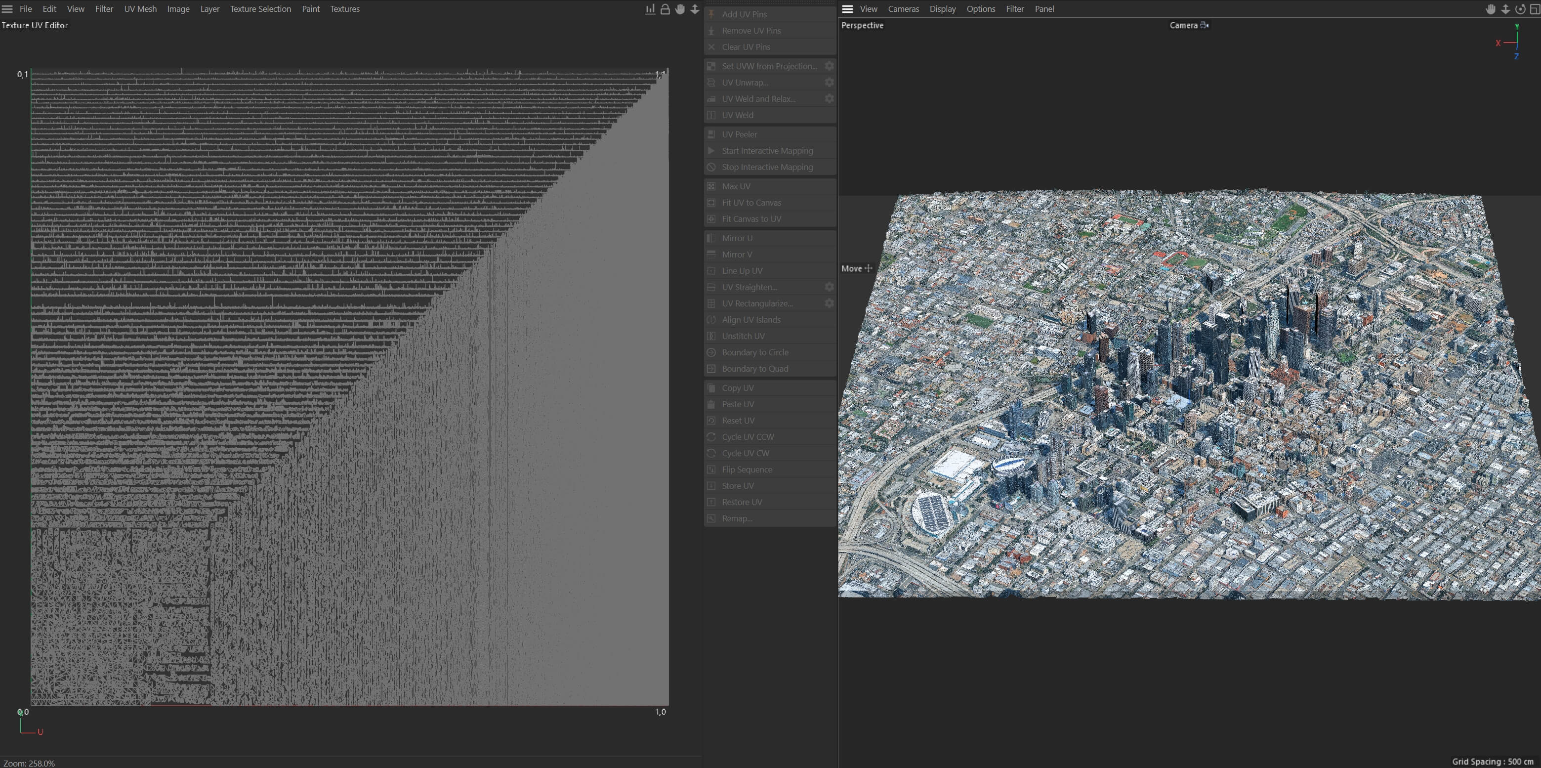 Los Angeles City 3D Scan USA 3D Model 3D Model