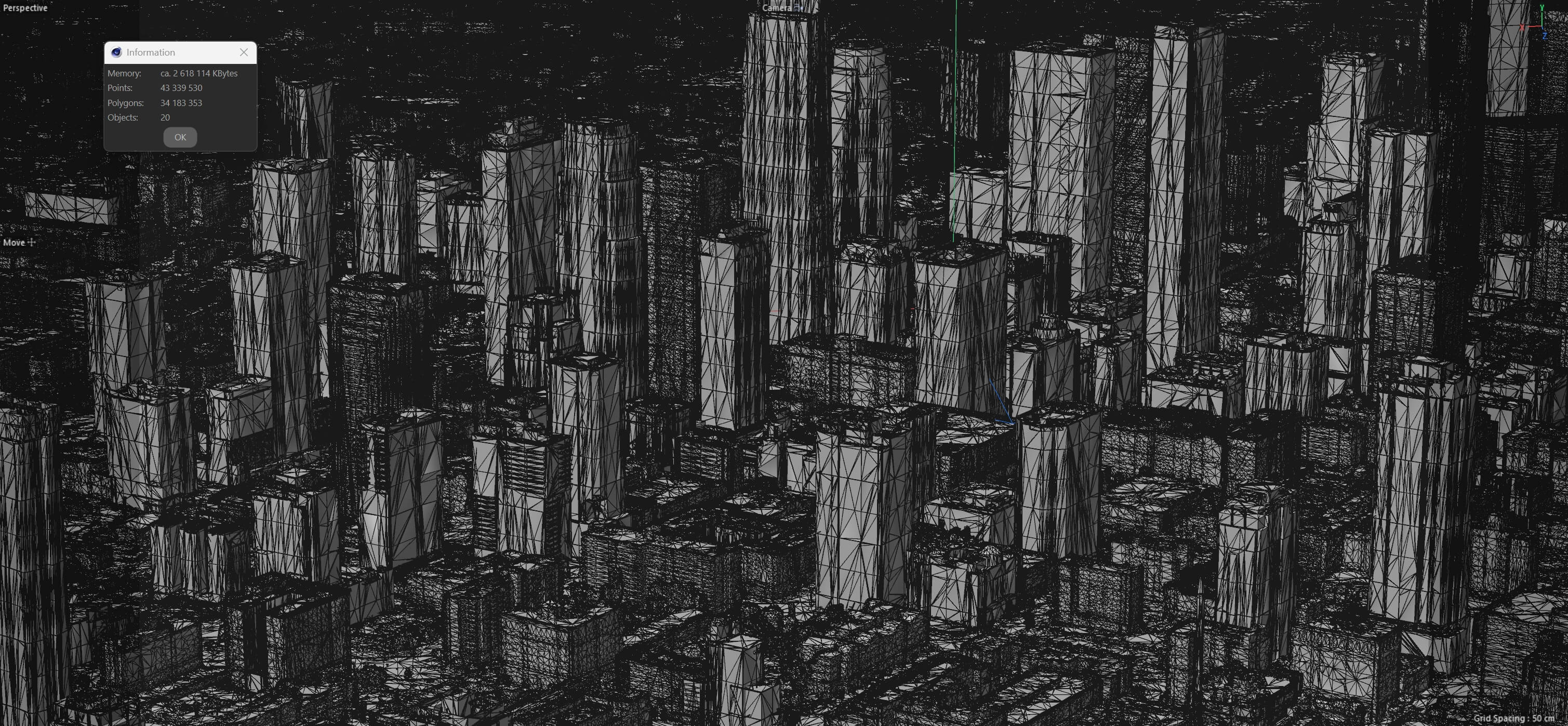 Los Angeles City 3D Scan USA 3D Model 3D Model
