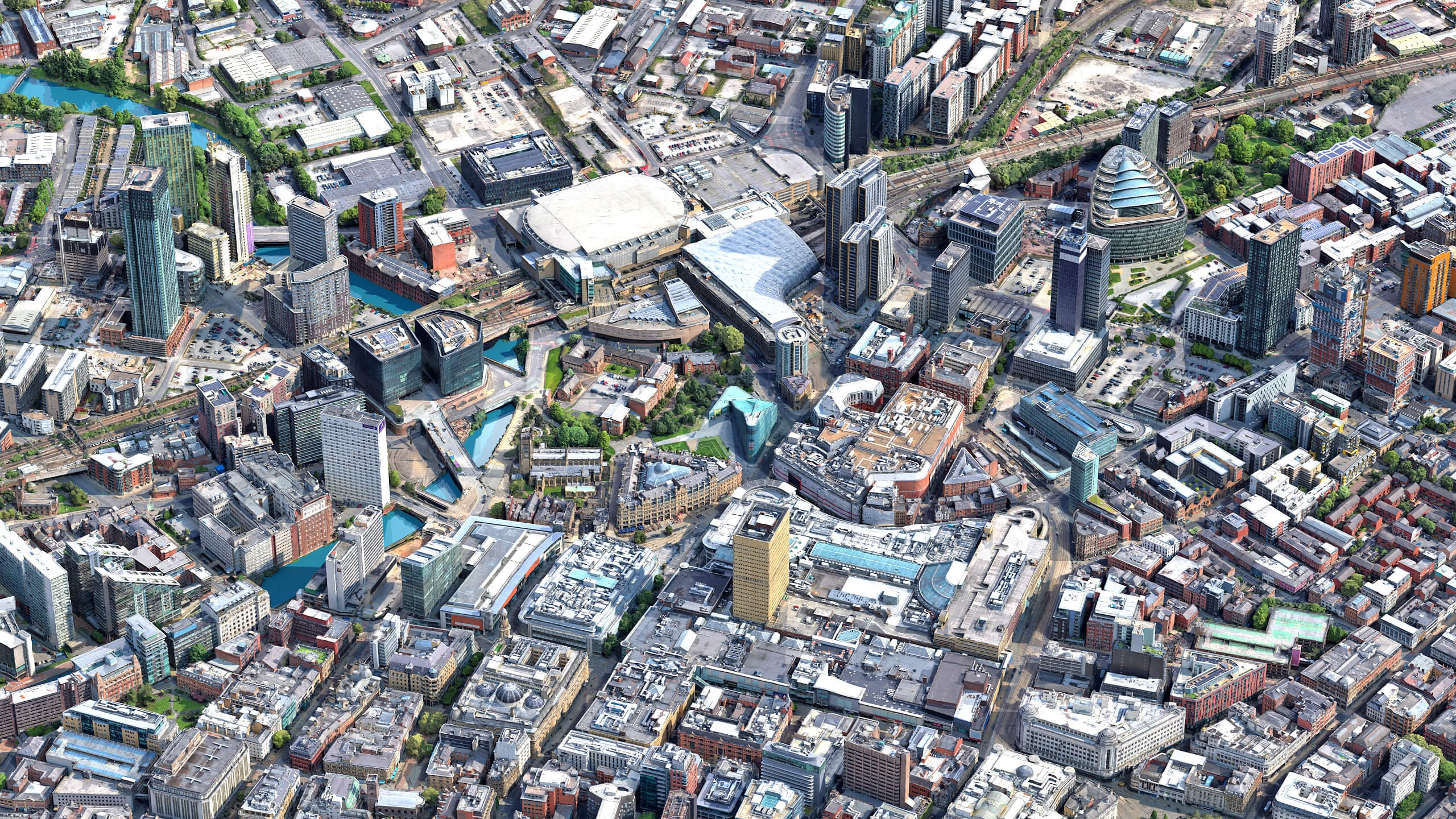 Manchester 3D Scan City England 3D Model 3D Model