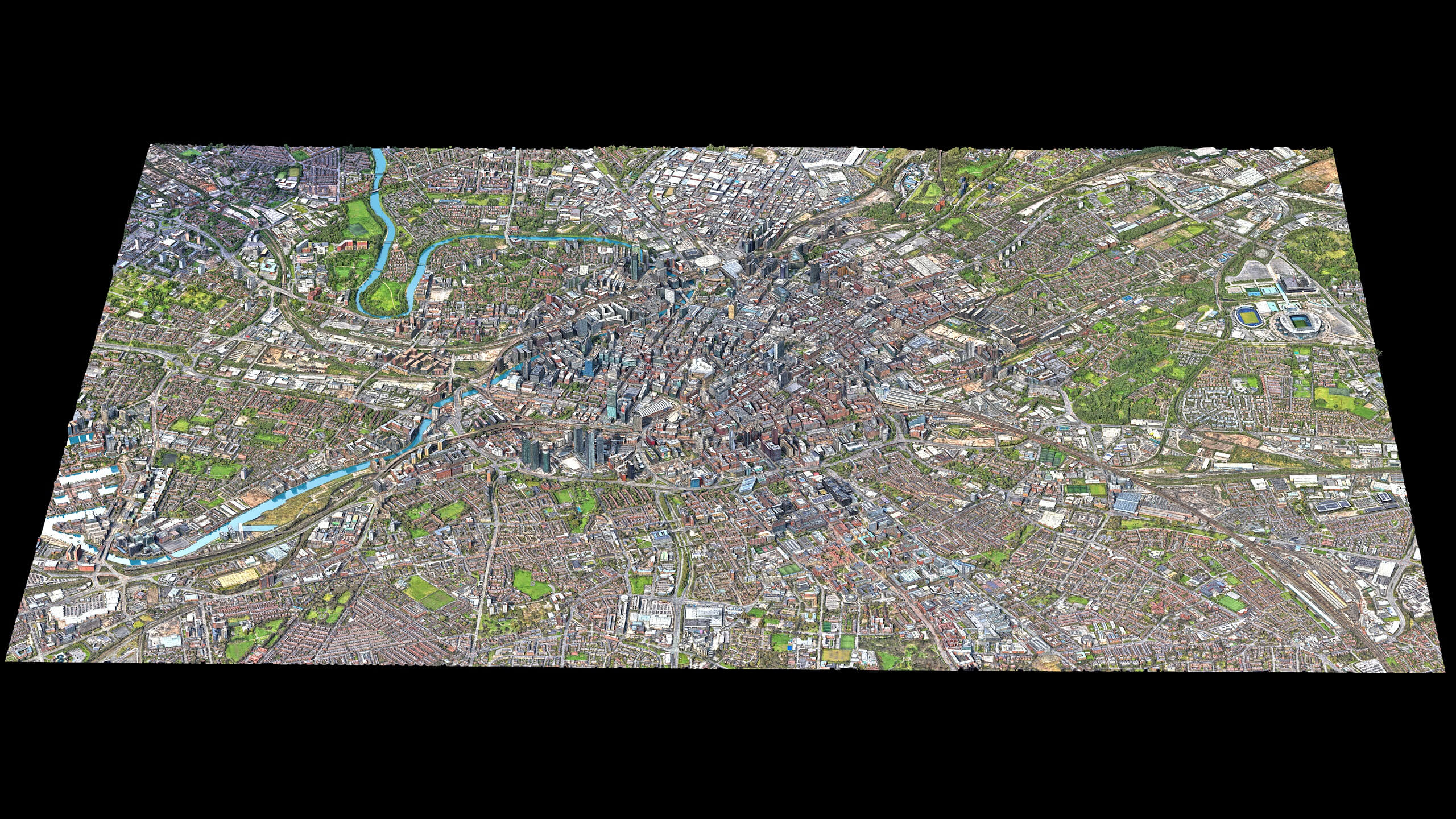 Manchester 3D Scan City England 3D Model 3D Model
