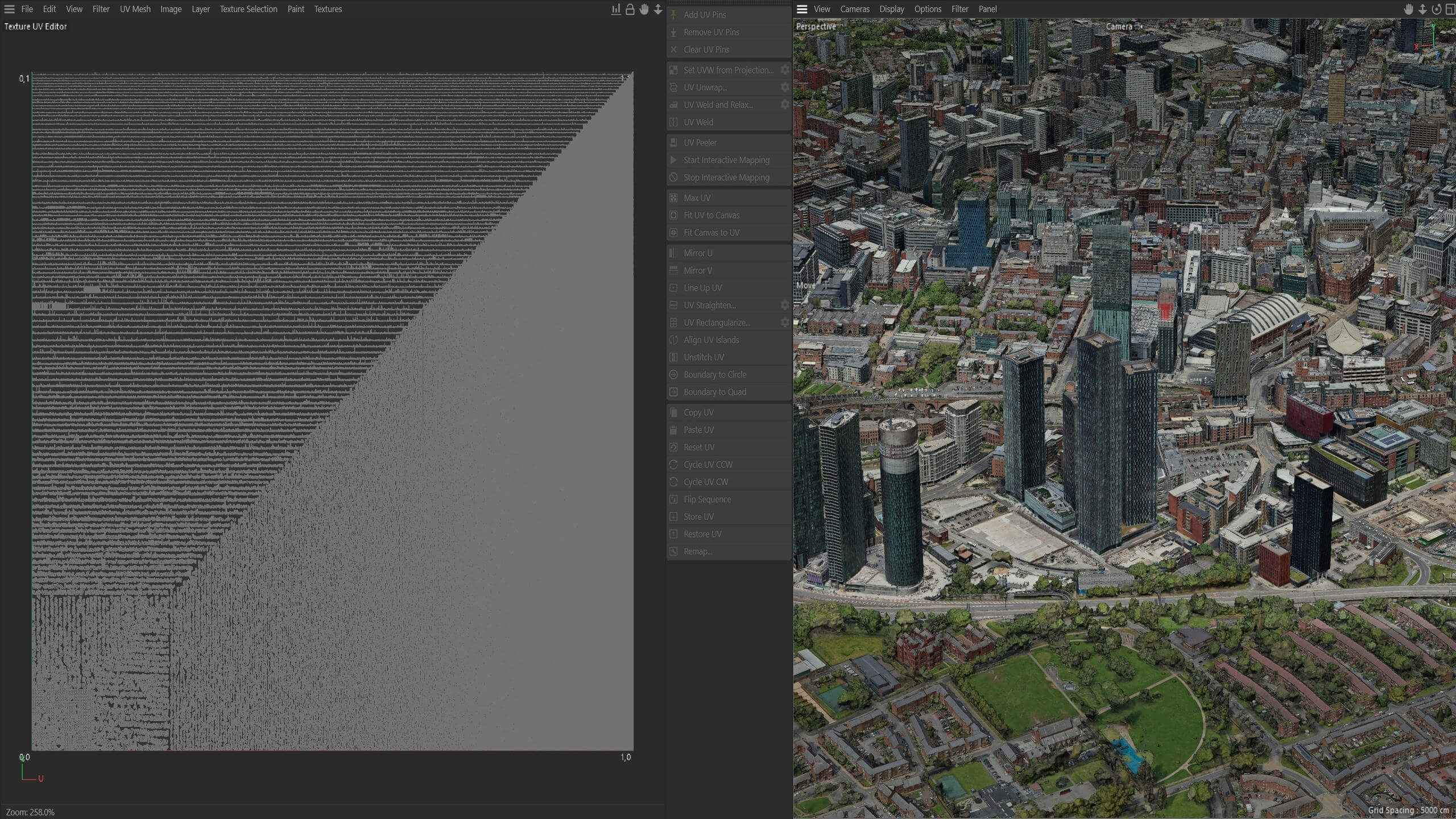 Manchester 3D Scan City England 3D Model 3D Model
