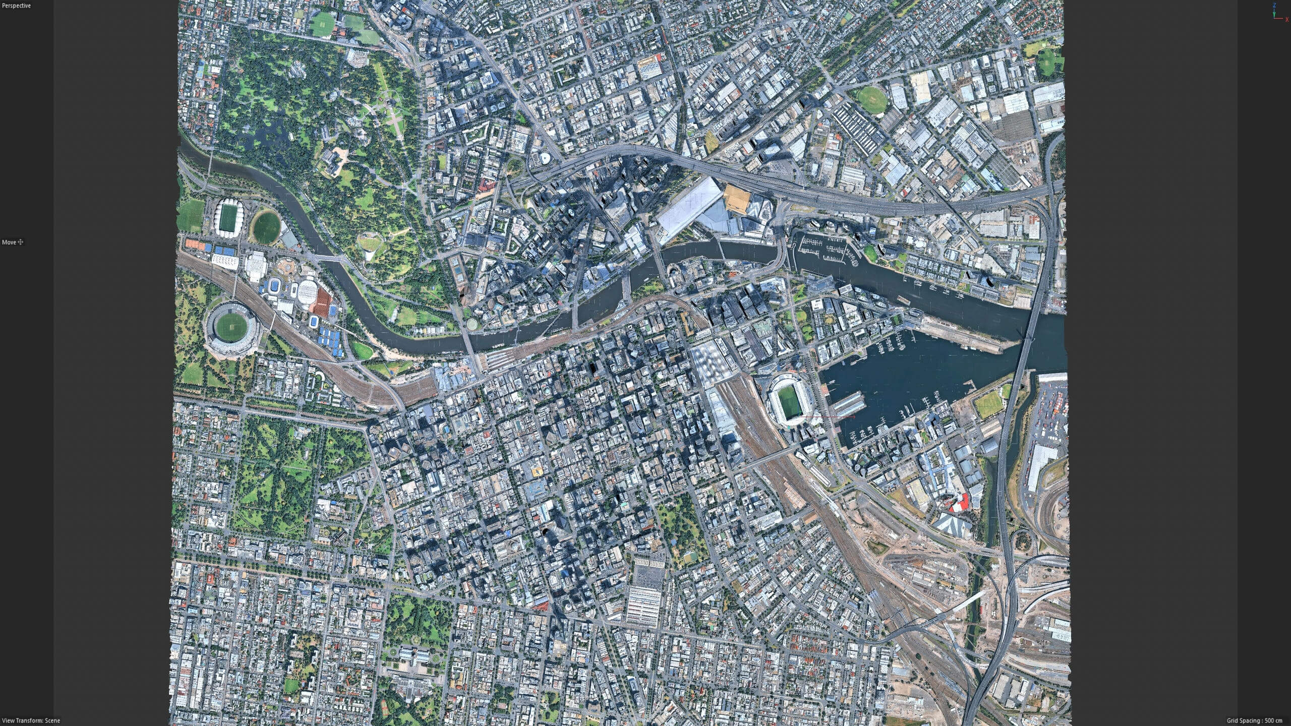 Melbourne Downtown Australia 3D Scan 3D Model 3D Model