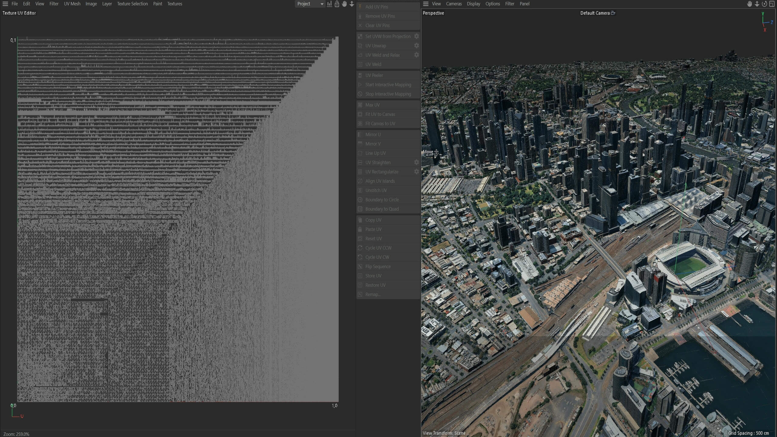 Melbourne Downtown Australia 3D Scan 3D Model 3D Model