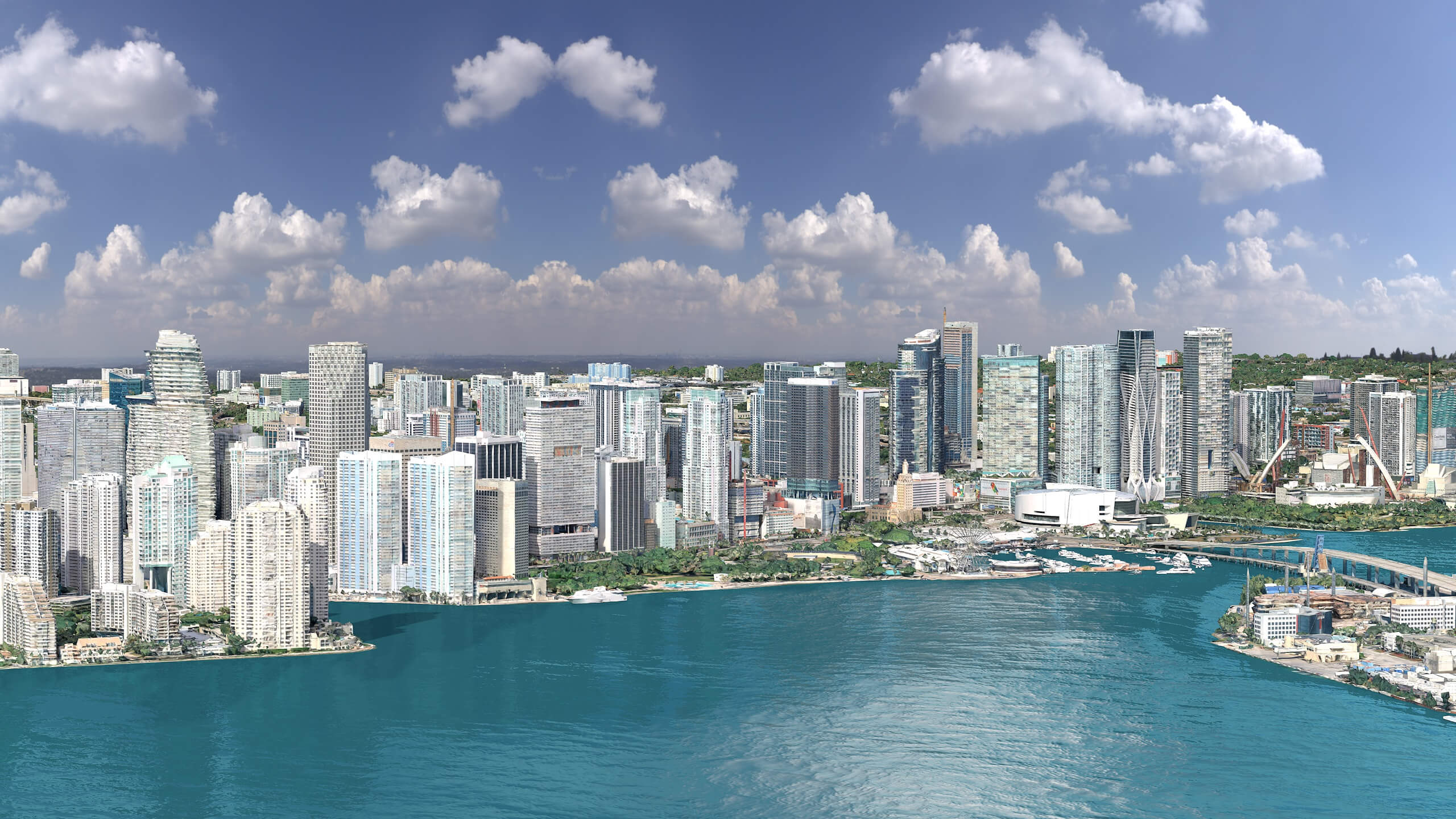 Miami 3D Scan City Florida USA 3D Model 3D Model