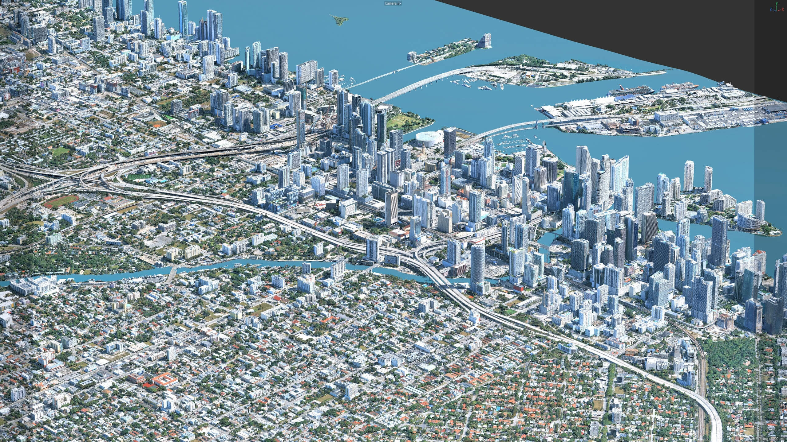 Miami 3D Scan City Florida USA 3D Model 3D Model