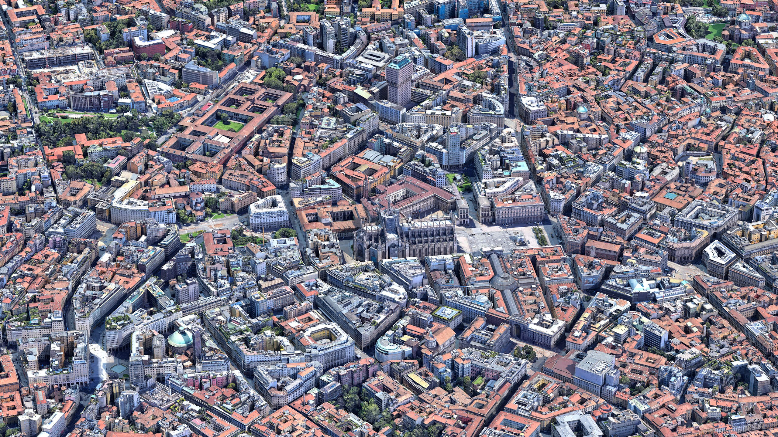 Milan 3D Scan City Italy 3D Model 3D Model