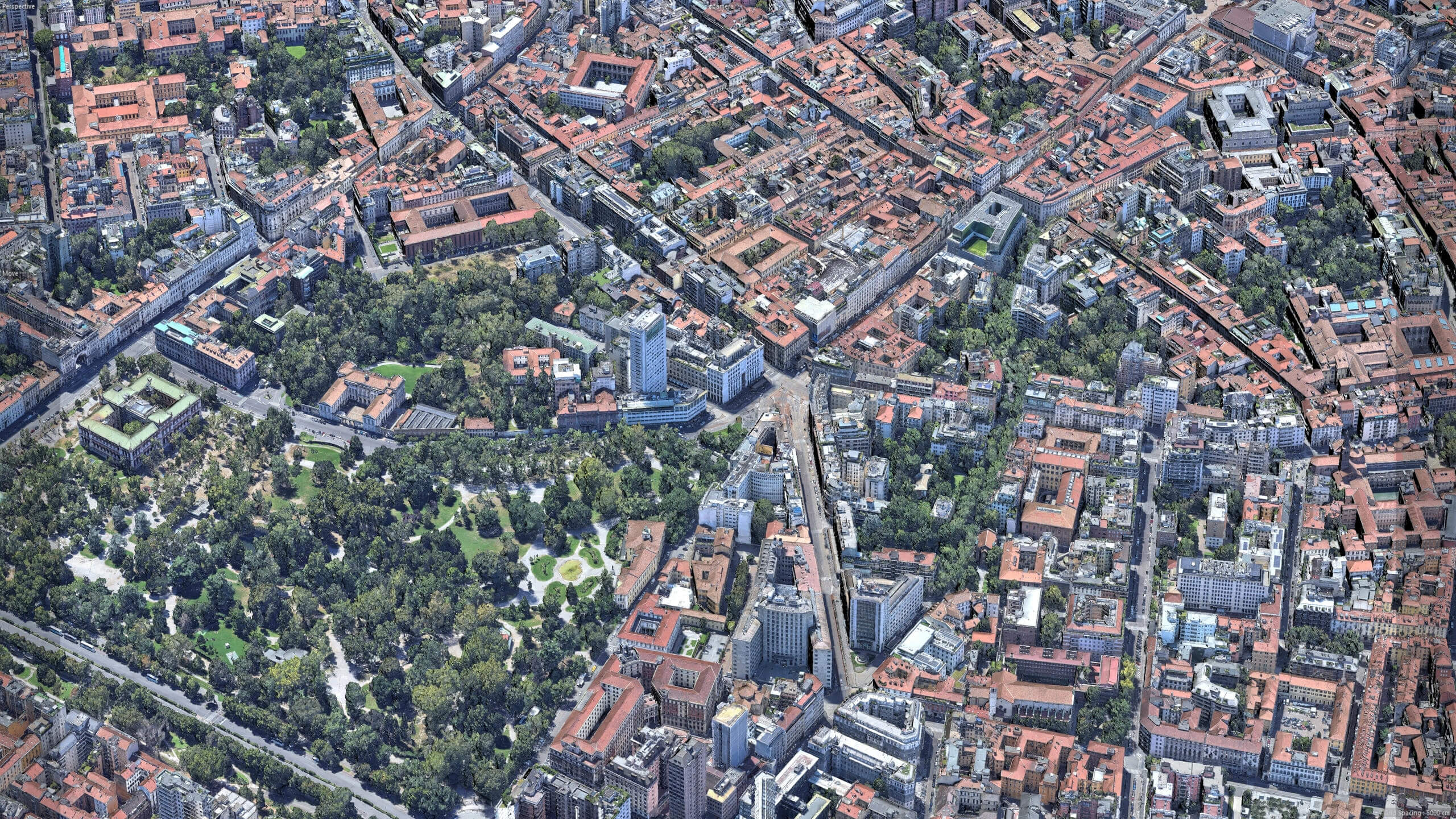 Milan 3D Scan City Italy 3D Model 3D Model