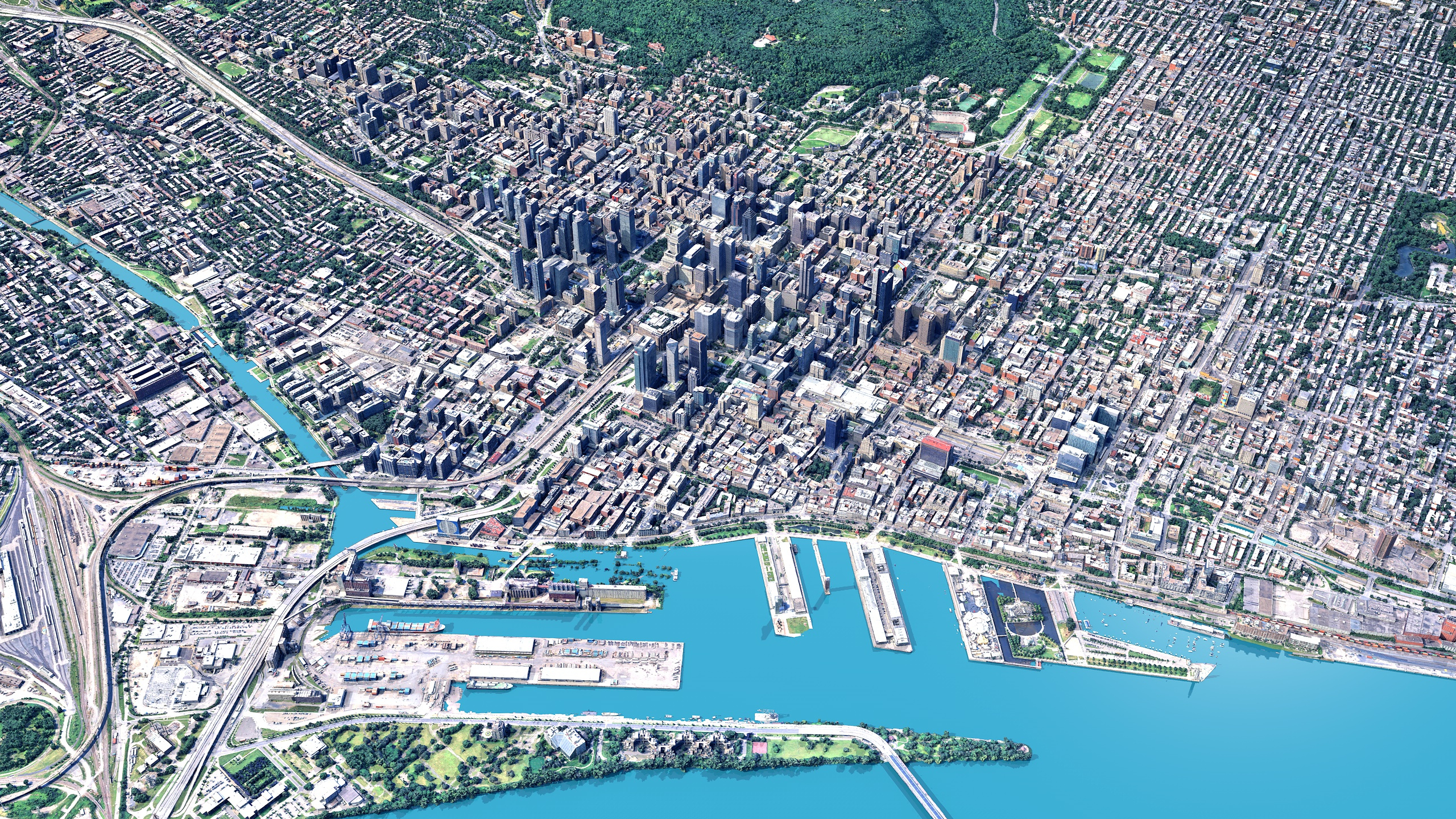 Montreal 3D Scan City Canada 3D Model 3D Model