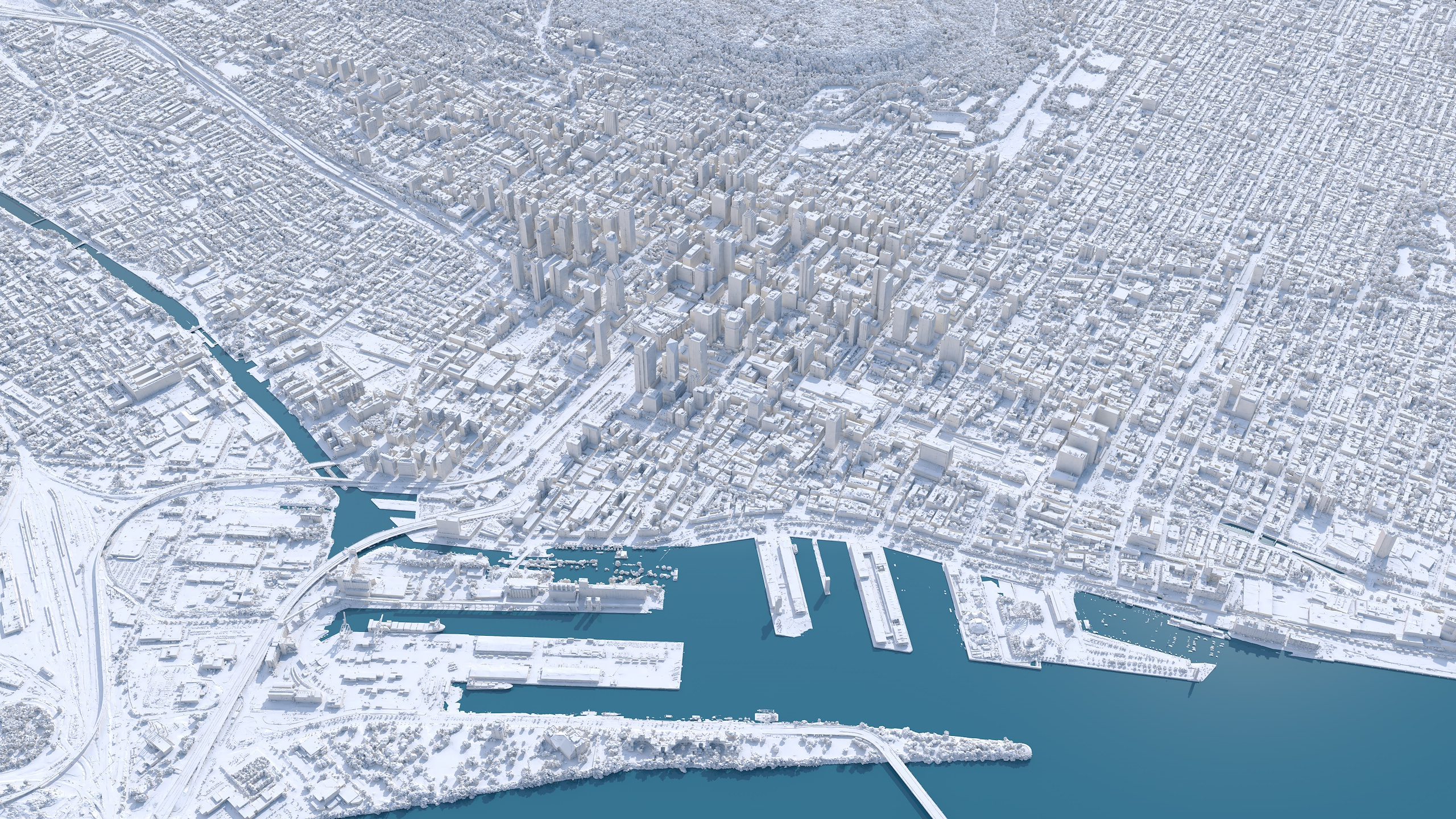 Montreal 3D Scan City Canada 3D Model 3D Model