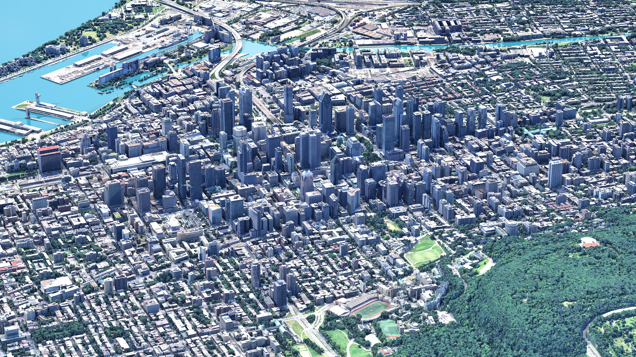 Montreal 3D Scan City Canada 3D Model 3D Model