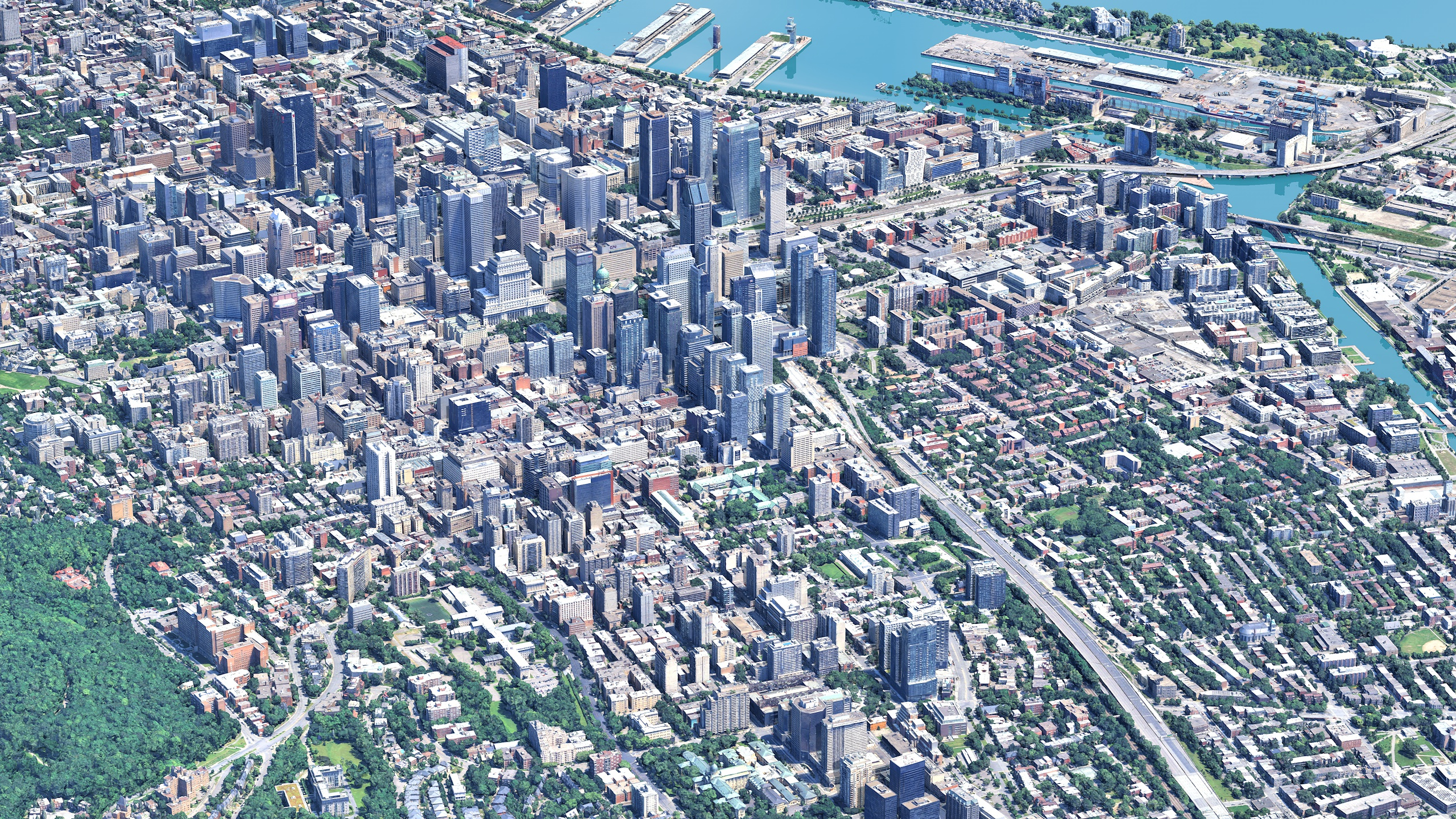 Montreal 3D Scan City Canada 3D Model 3D Model