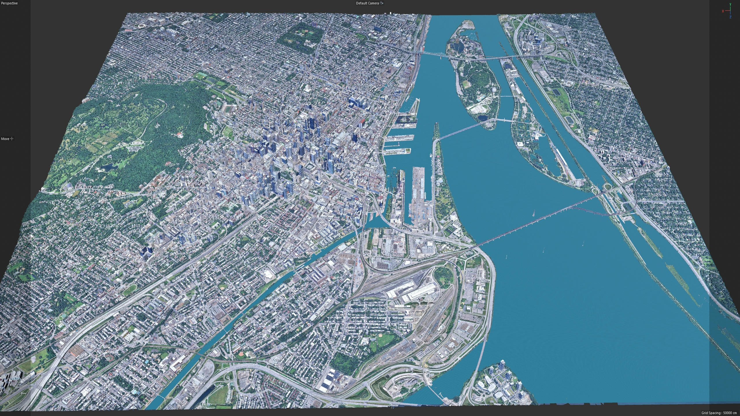 Montreal 3D Scan City Canada 3D Model 3D Model