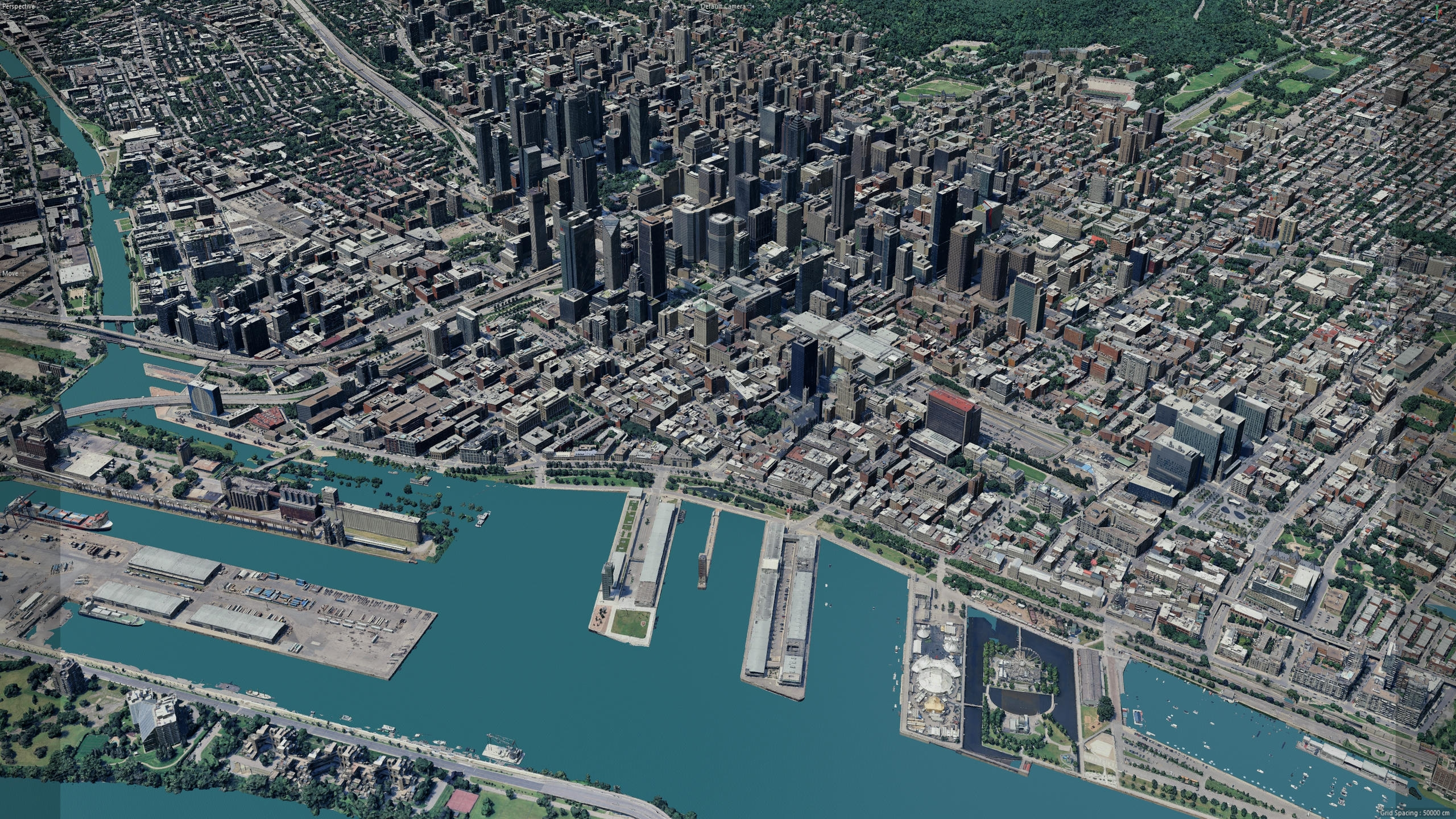 Montreal 3D Scan City Canada 3D Model 3D Model